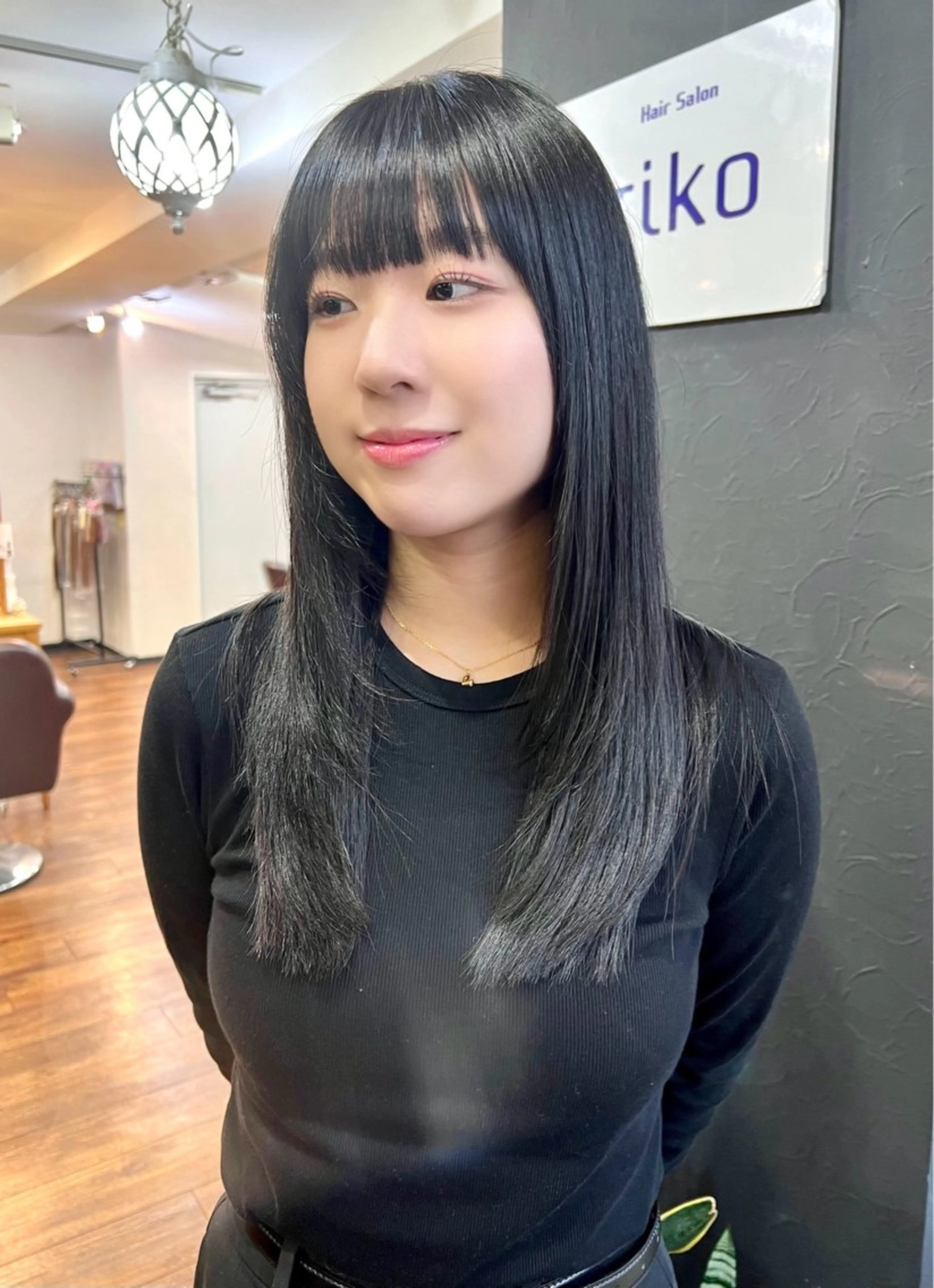 ロング 韓国ヘア 🎀華澄のヘアスタイル