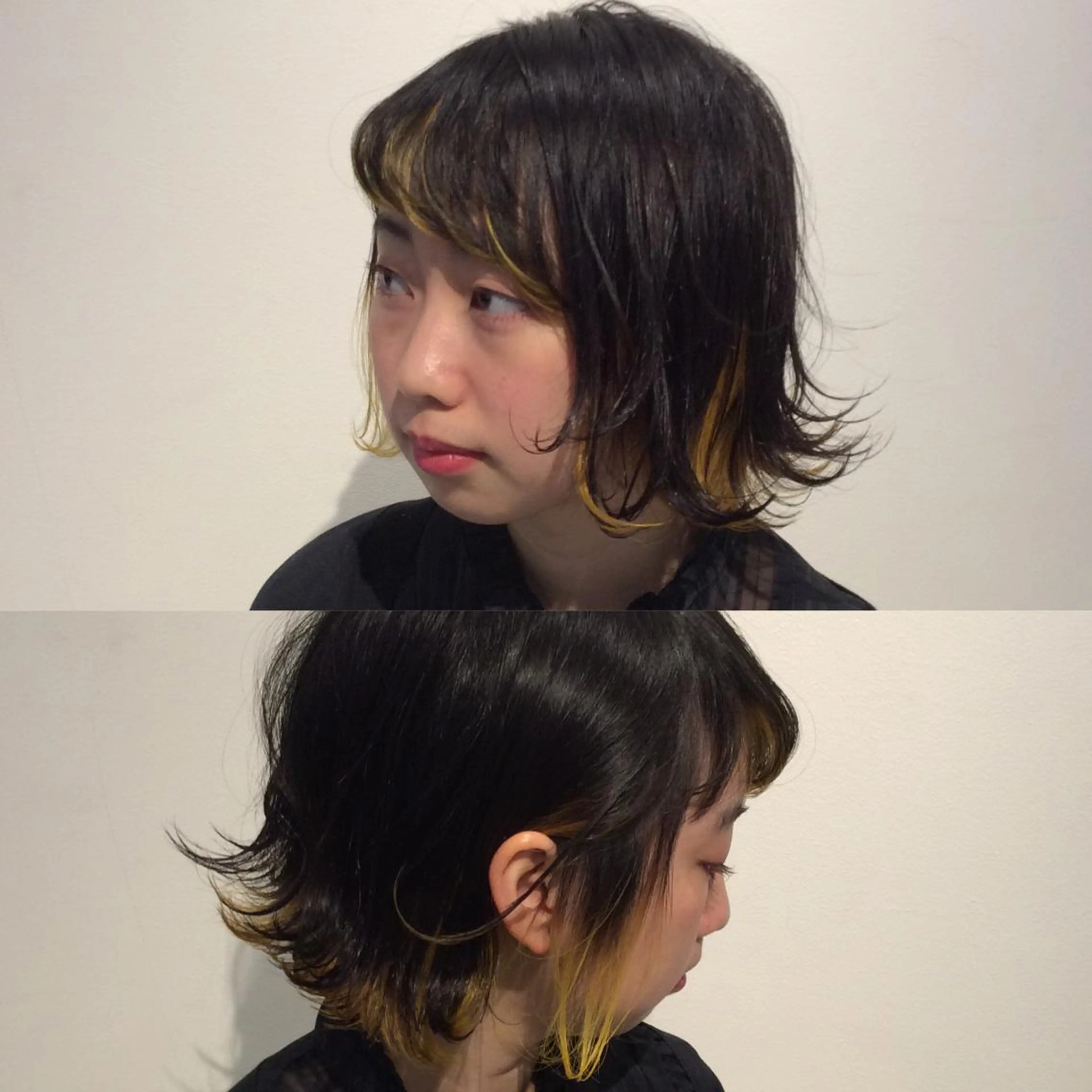 ショート ミディアム カラー ヘアカラー トリートメント 堀江/心斎橋/西大橋 四ツ橋【Vers】のヘアスタイル