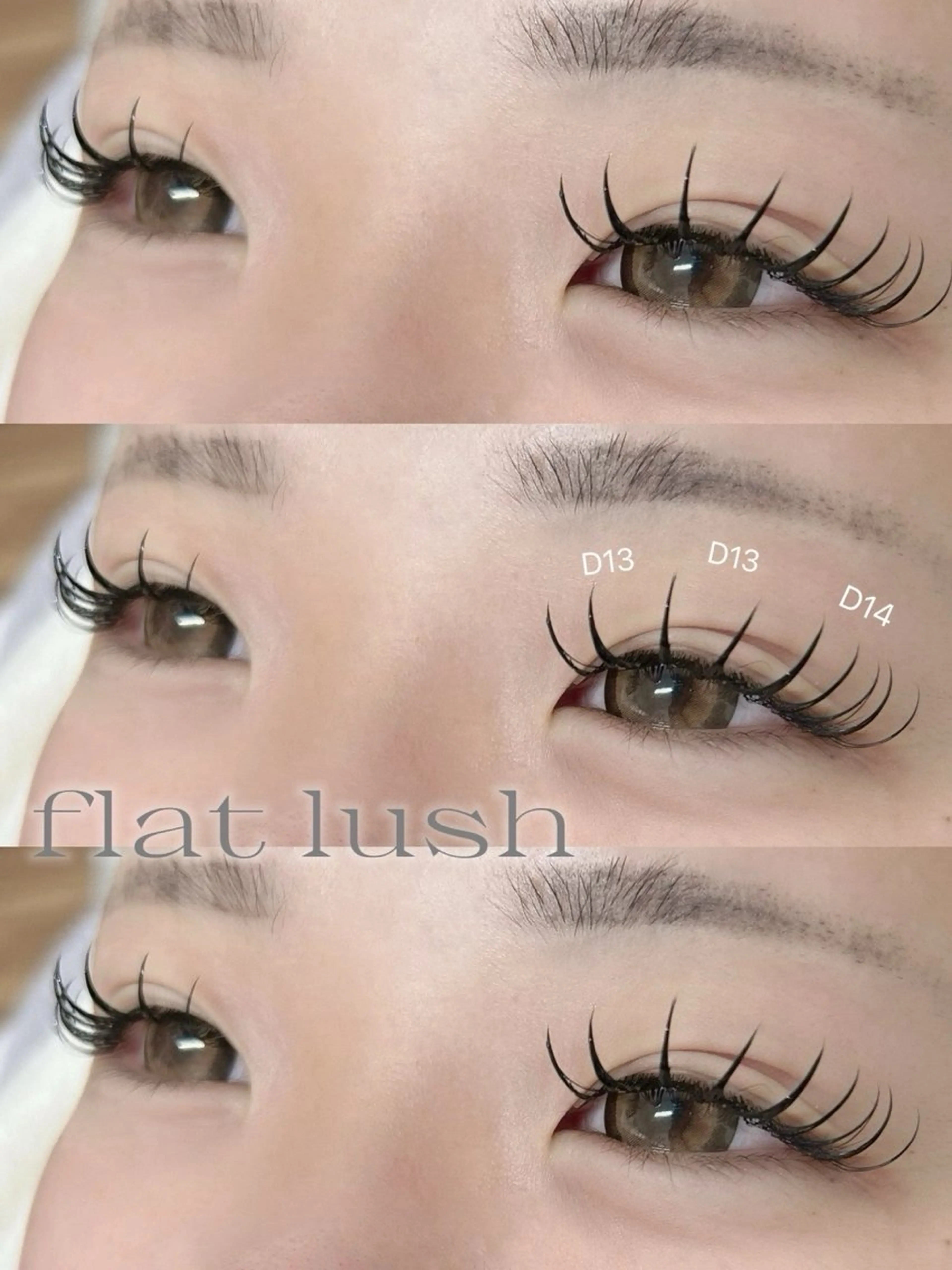 マツエク・マツパ バインドロック Dカール フラットラッシュ マツエク neu'' /ノイ まつ毛　salonのマツエク・マツパデザイン