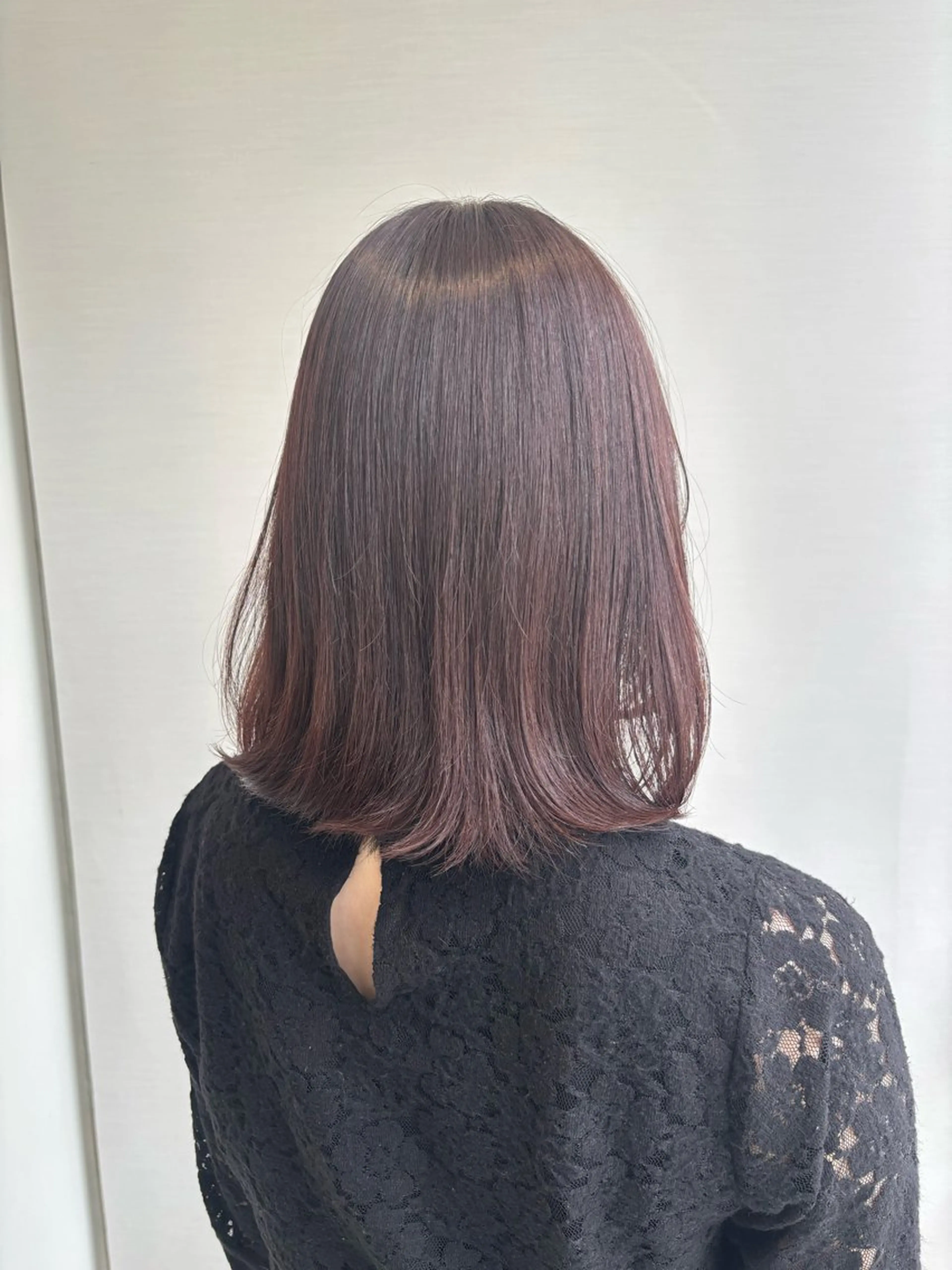 カラー ヘアカラー トリートメント 🫒🫒ブリーチなし 艶カラー🫒ヤマシロのヘアスタイル