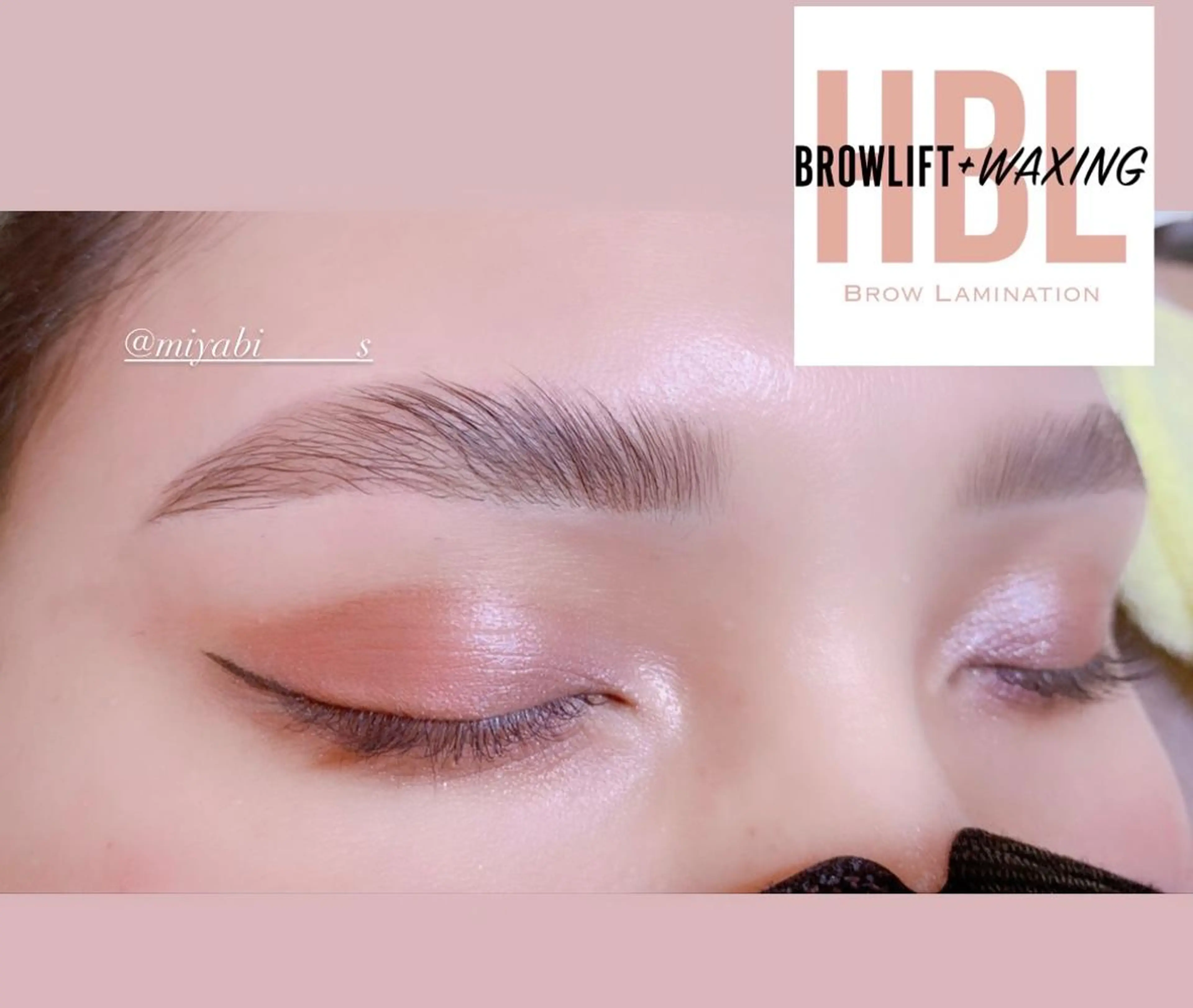 アイブロウ ハリウッドブロウリフト fan.germe 副店長MIYABIのマツエク・マツパデザイン