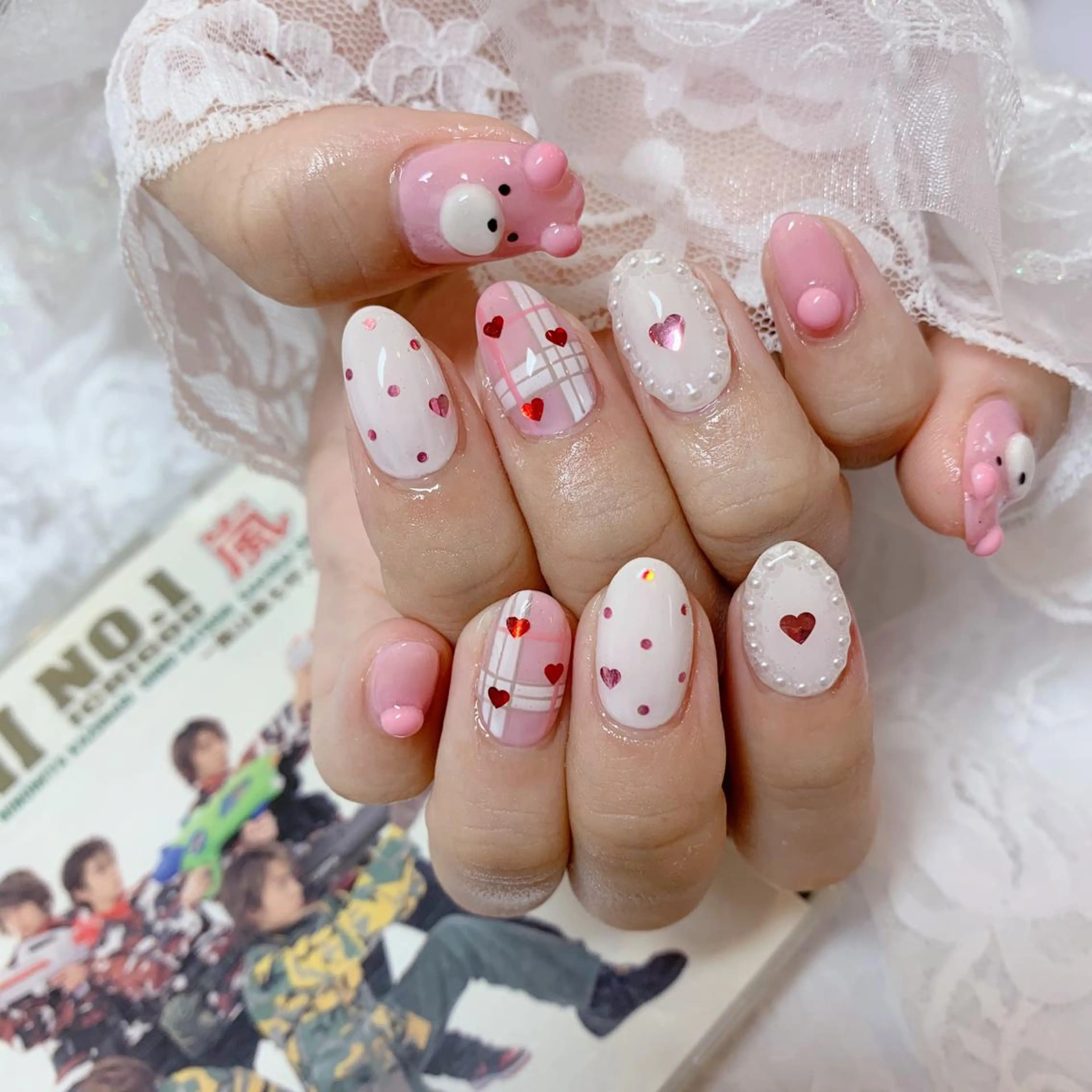 ネイル ハンドネイル La neige* yuki 🐩🌙のネイルデザイン