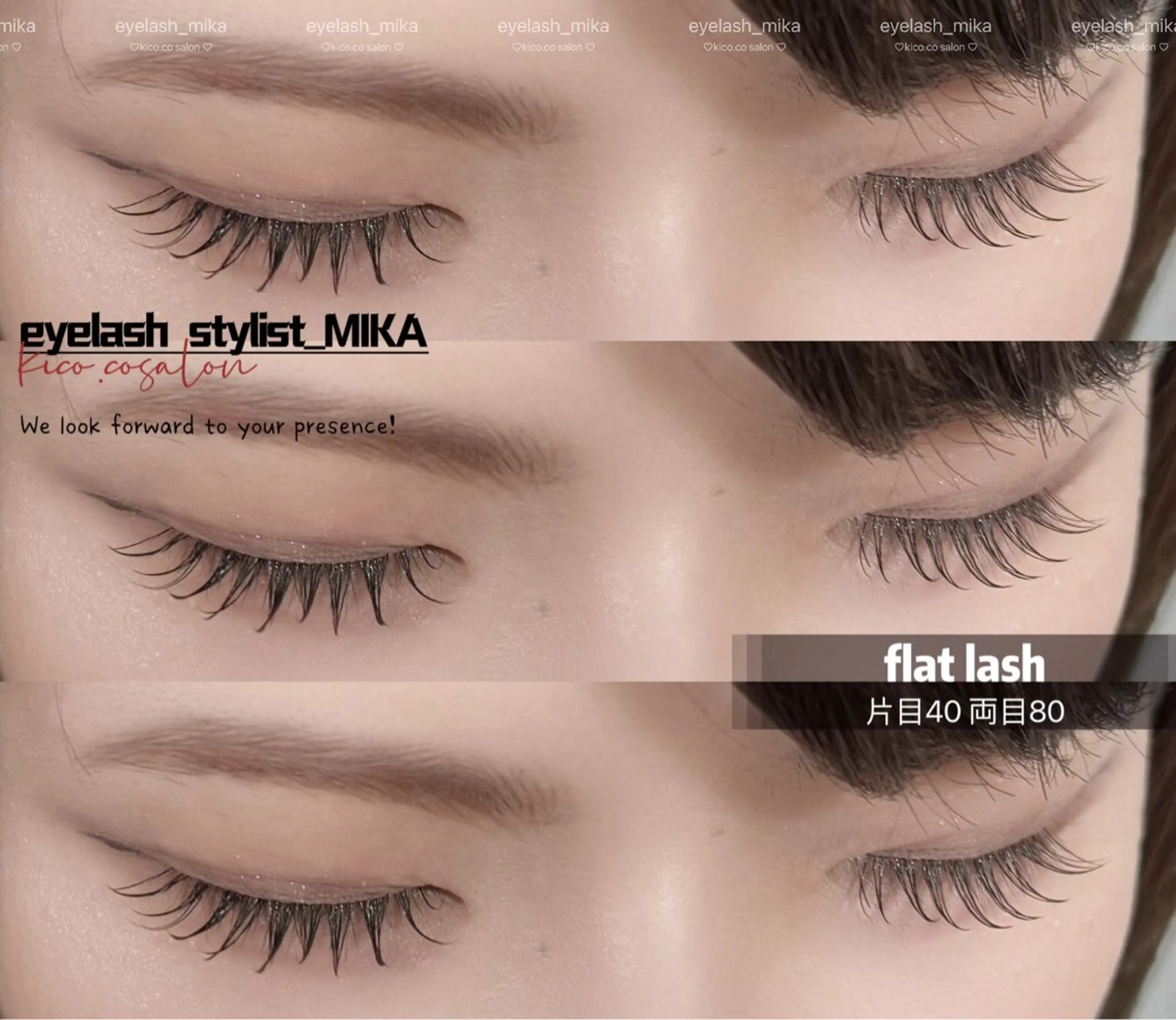 マツエク・マツパ kico.co salonのマツエク・マツパデザイン