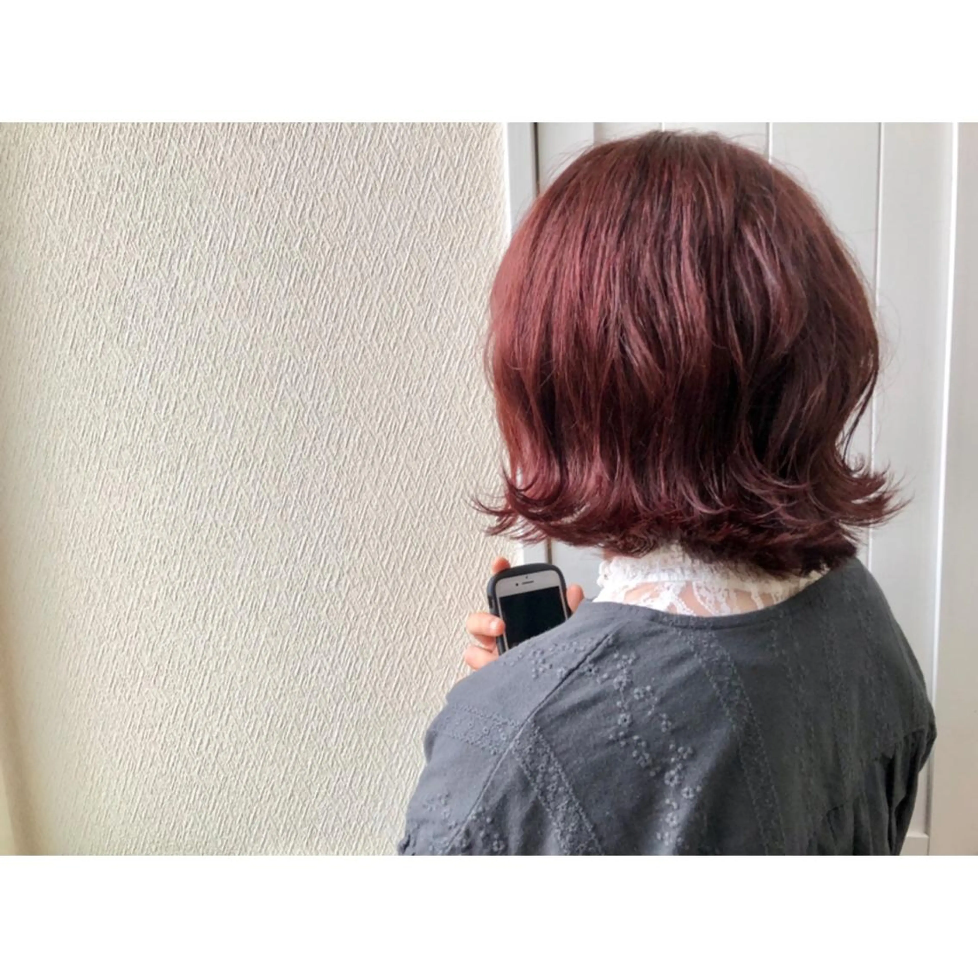 ミディアム カラー アッシュ ピンクカラー ピンクアッシュ 江上拓郎/ショート /酸性ストレートのヘアスタイル