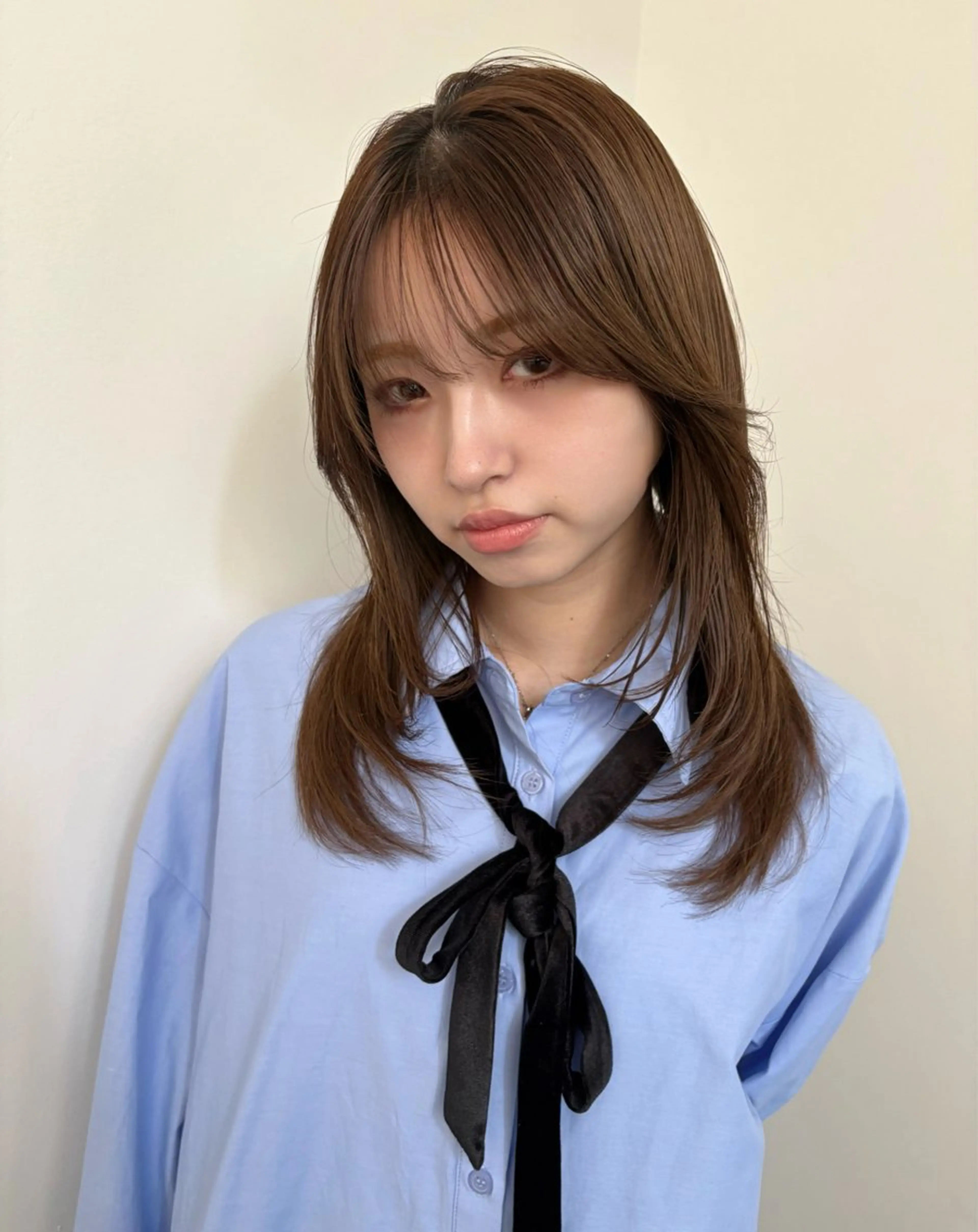 ミディアム カラー HAZEL所属・大山 茶子のヘアスタイル