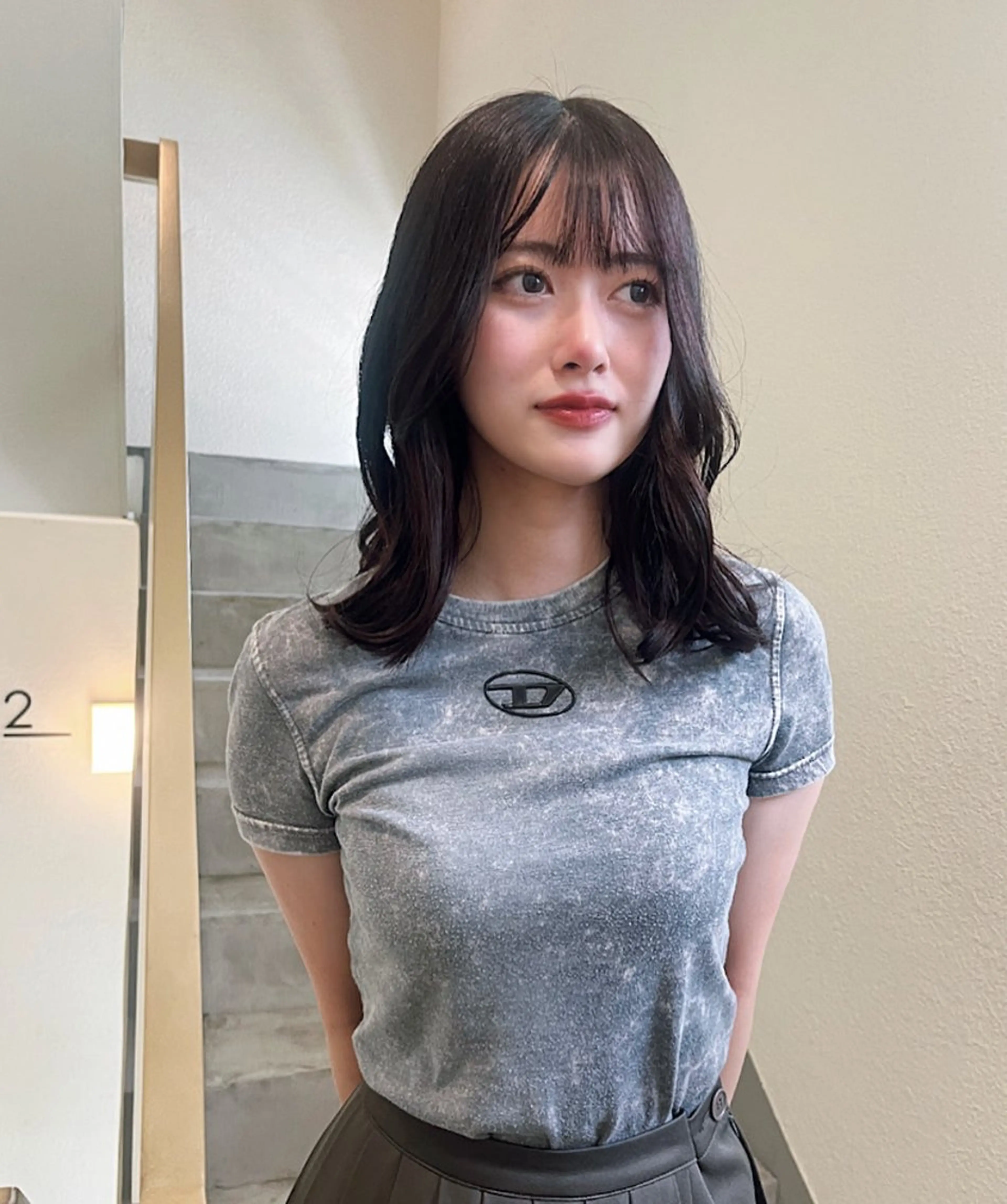 セミロング sliver ・siki /YUIのヘアスタイル