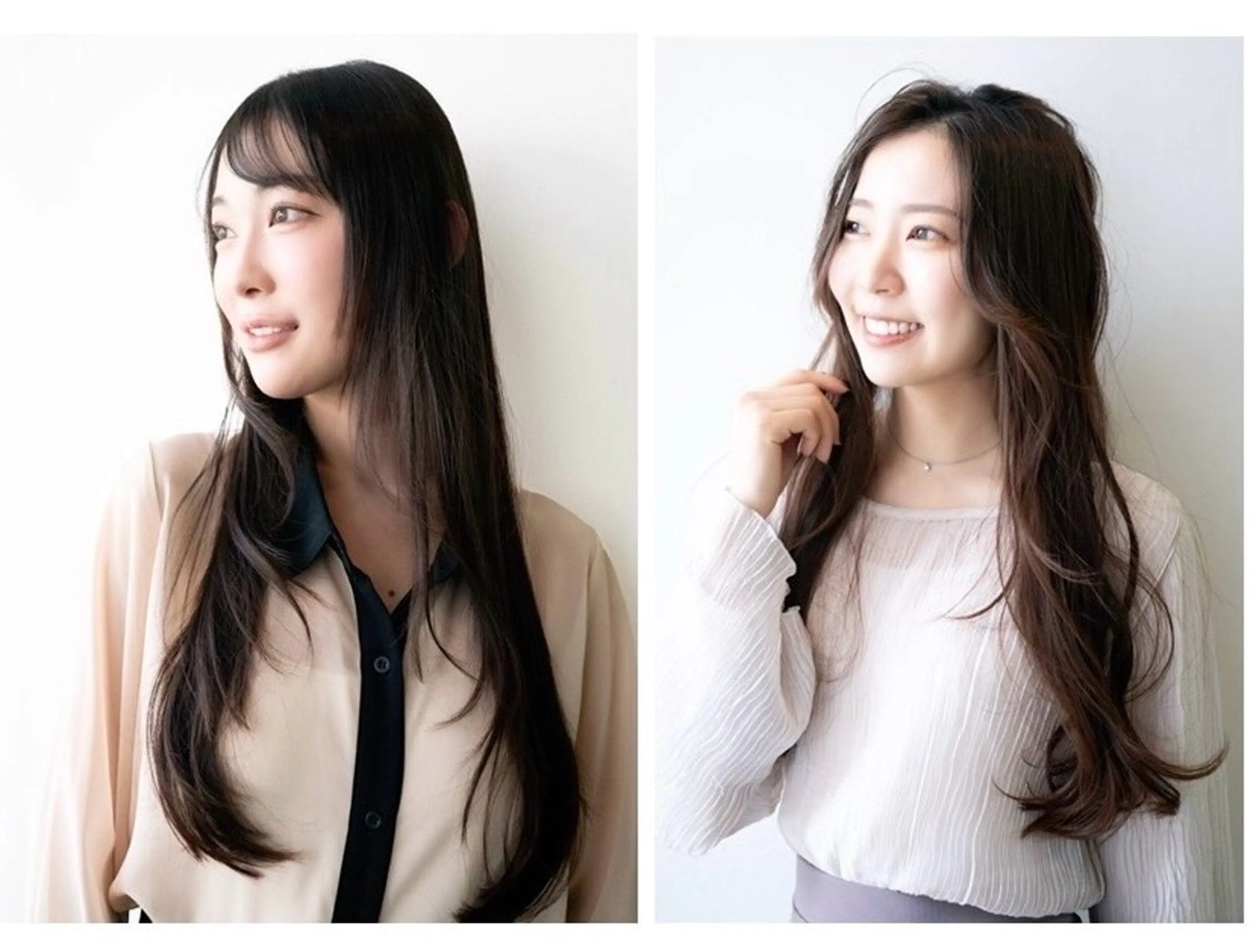 ロング カラー パーマ ブリーチ 髪質改善 ロング トリートメント 酸性ストレート ヘアカラー 縮毛矯正 💎髪質改善専門 jewel boxのヘアスタイル