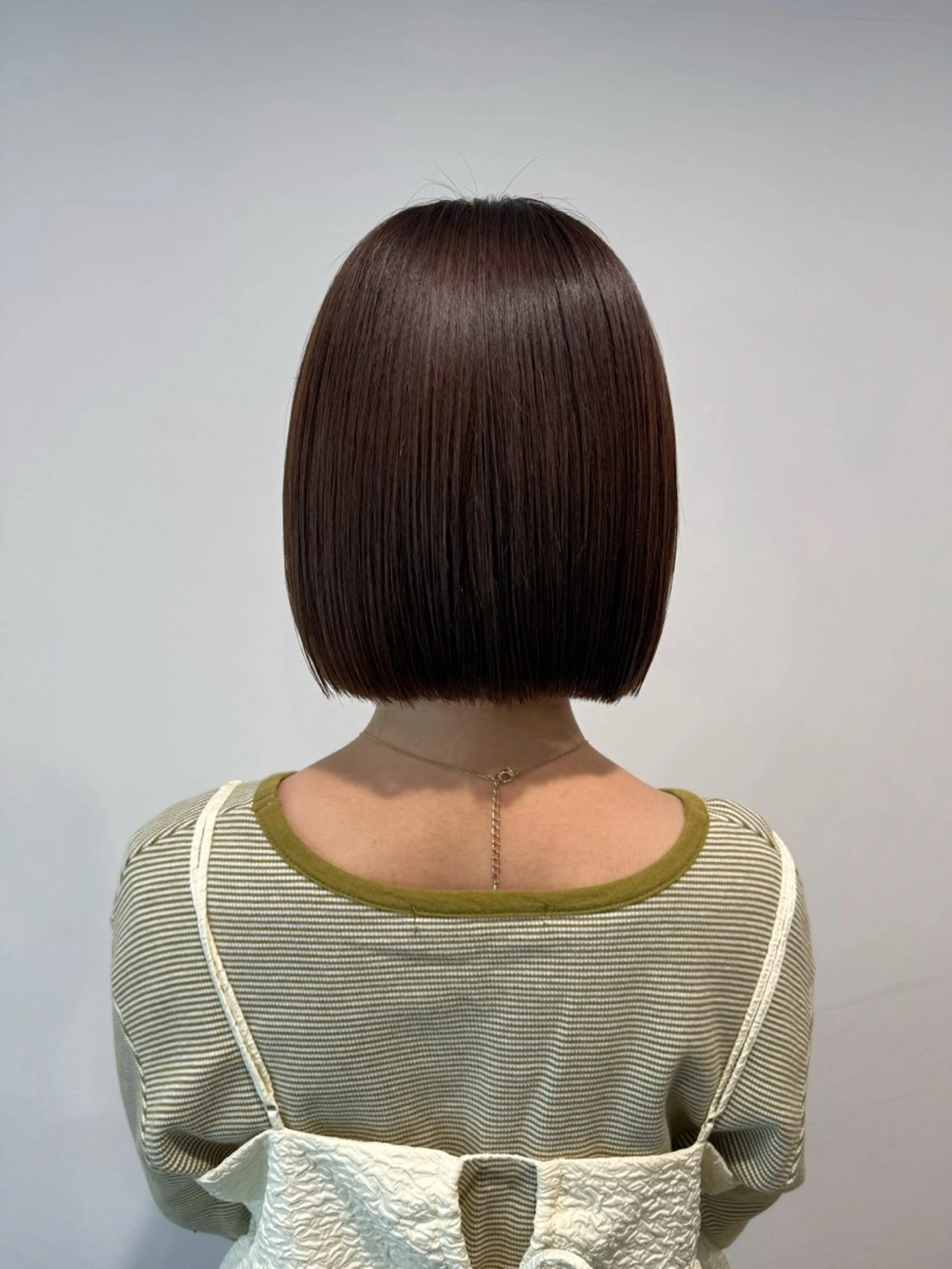 ショート ボブ レイヤー/大人ボブ 渡邉【日吉美容室】のヘアスタイル