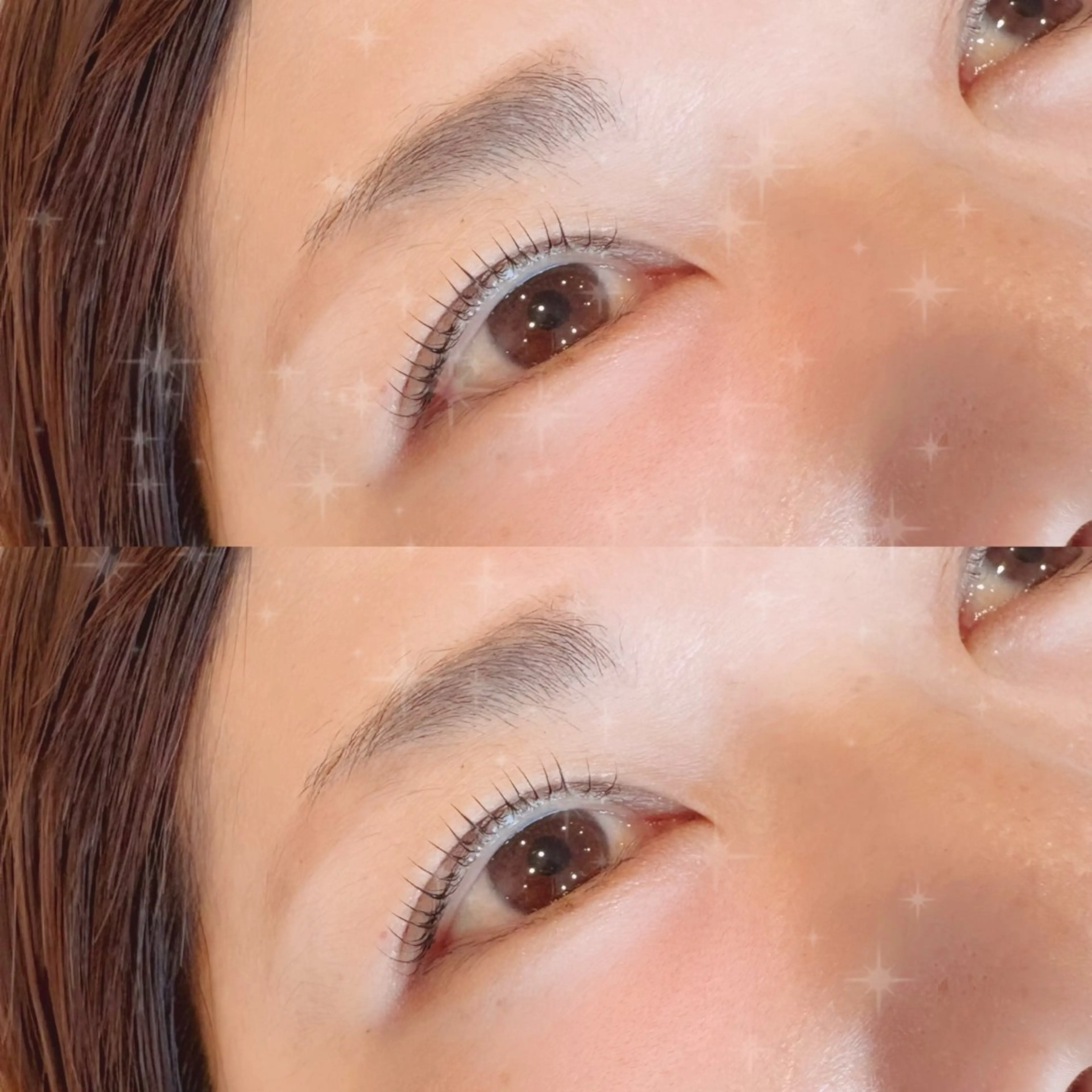 マツエク・マツパ パリジェンヌラッシュリフト 束感👀エクステ 🍒Izumi👀のマツエク・マツパデザイン