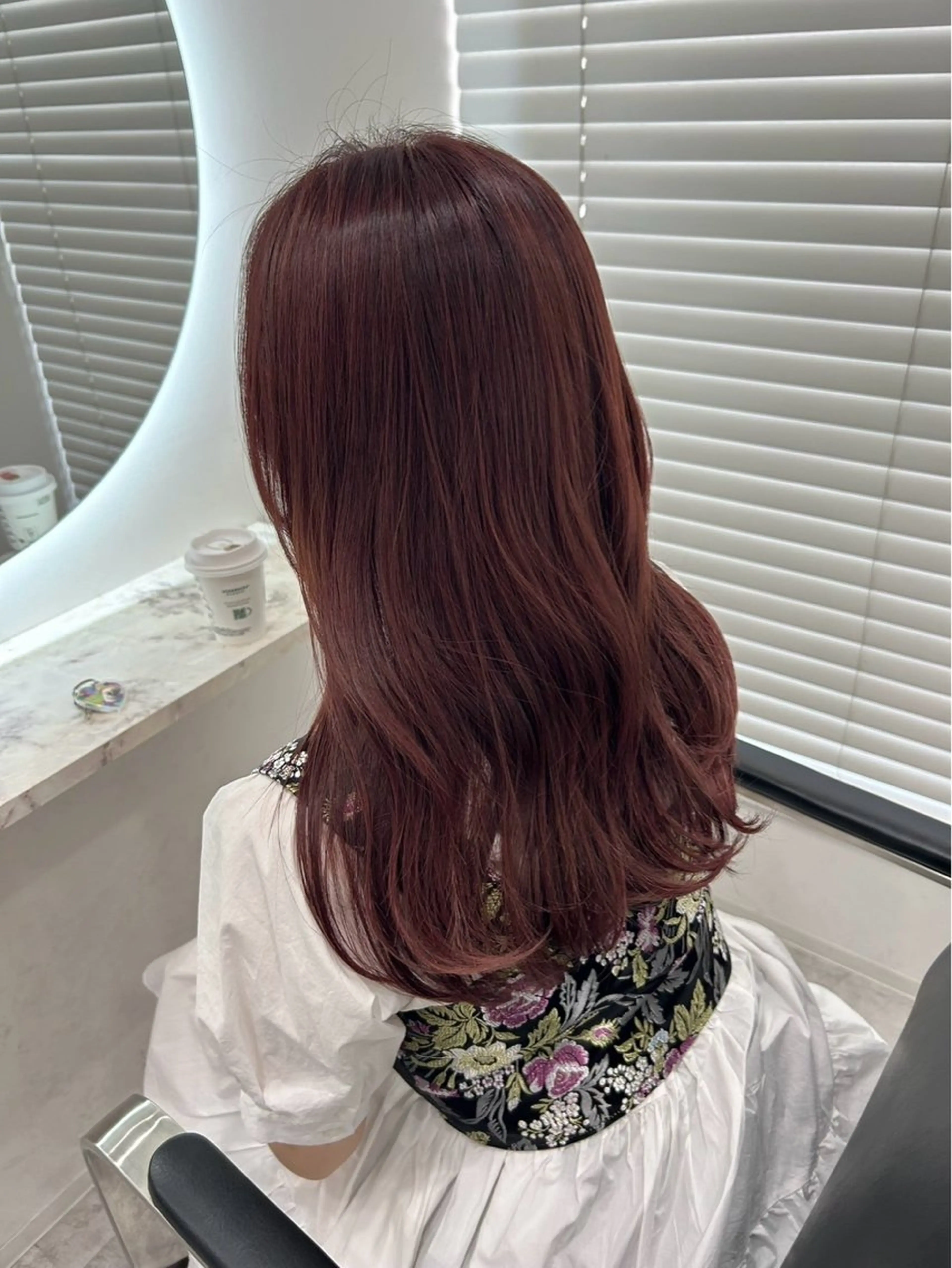 🪄︎︎◝✩ブリーチなしWカラー🫖🤍➕✨トリートメント✨の写真