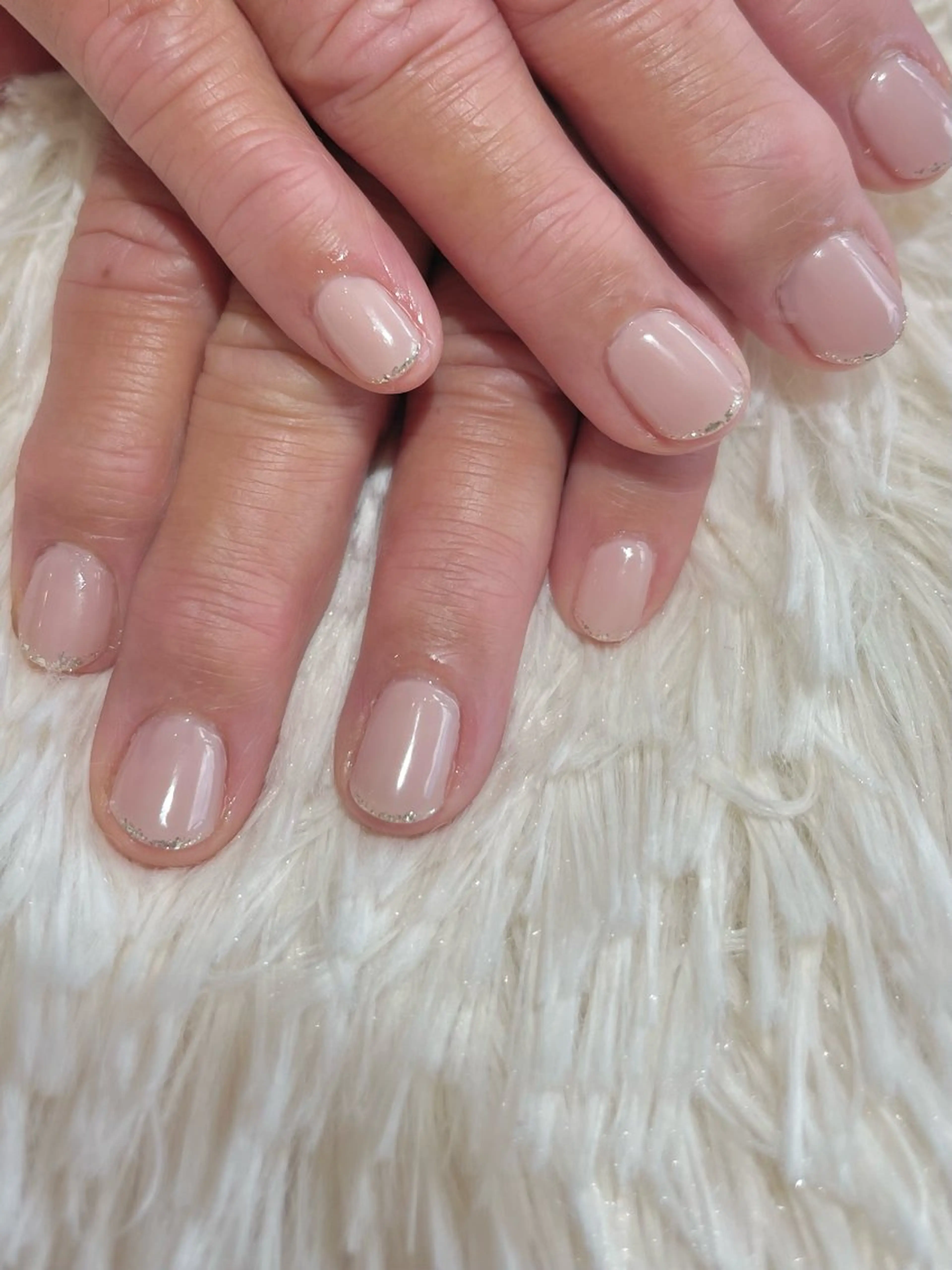 ネイル ラメ(グリッター) ピンク 春ネイル nanairo nailのネイルデザイン