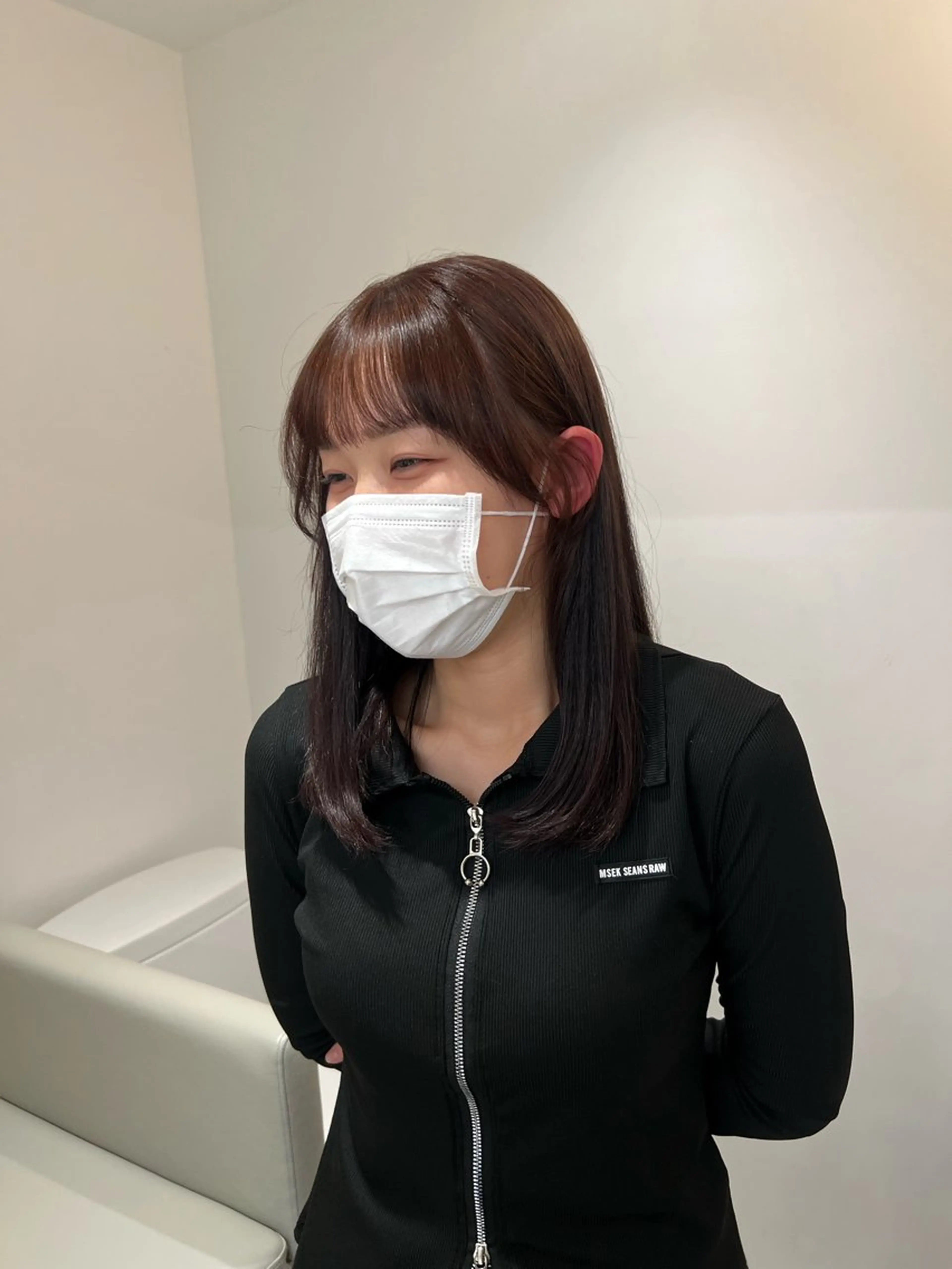 セミロング カラー ヘアカラー トリートメント うるぷる髪 🤍 Naanoのヘアスタイル