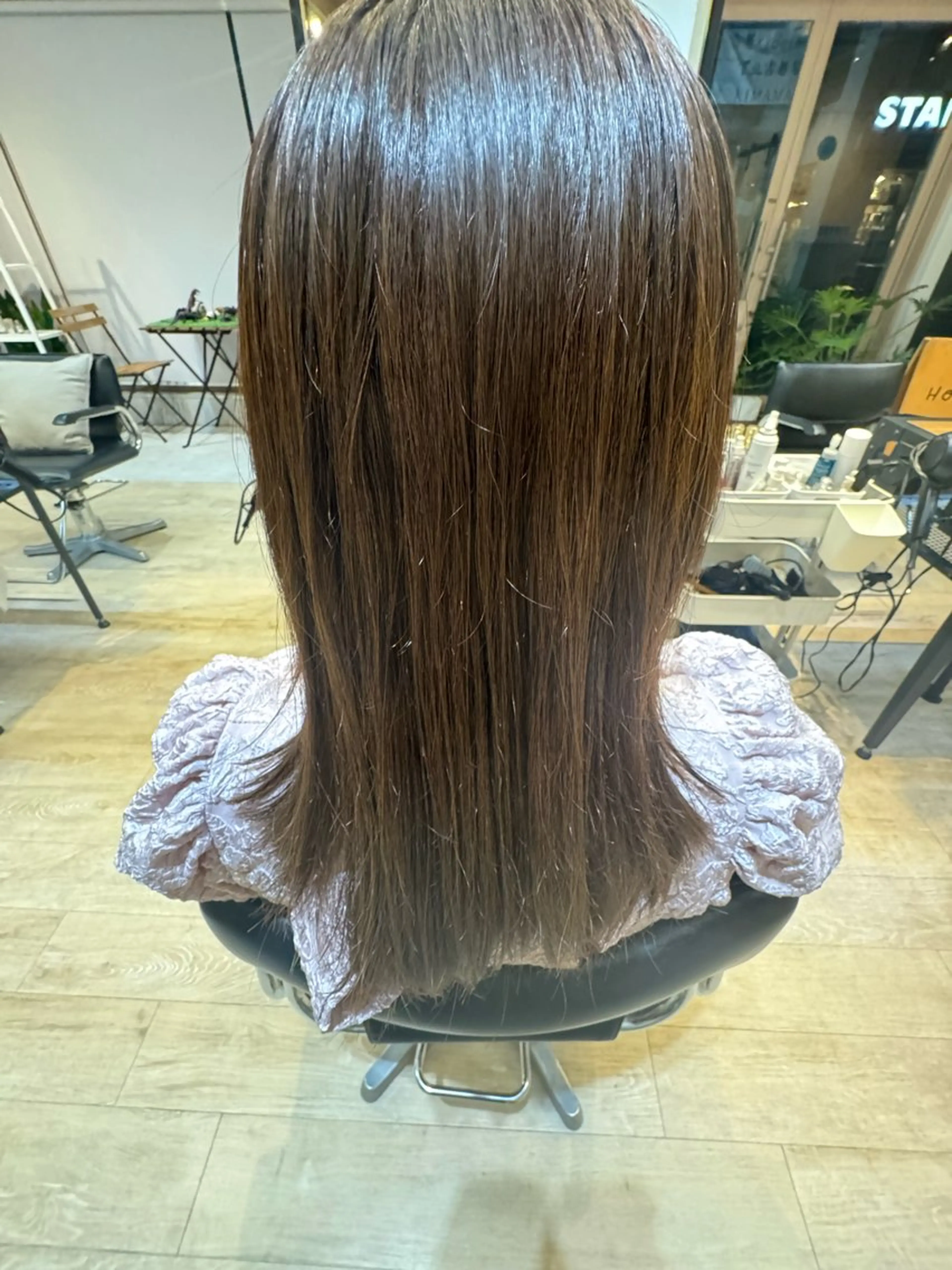 ロング カラー ヘアカラー 縮毛メンズカット モデル募集レオンのヘアスタイル