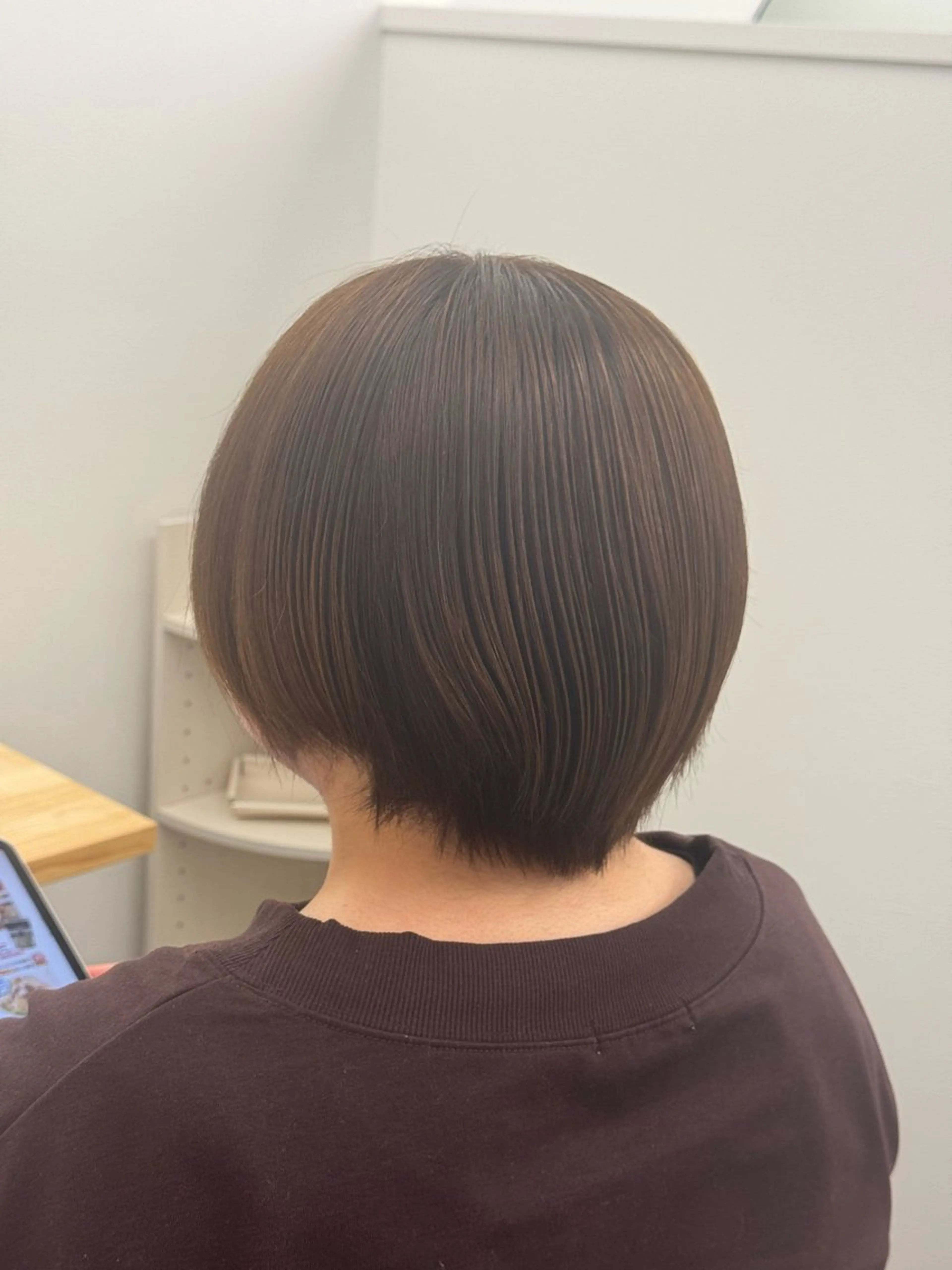 ショート ヘアカラー 松本 桜のヘアスタイル