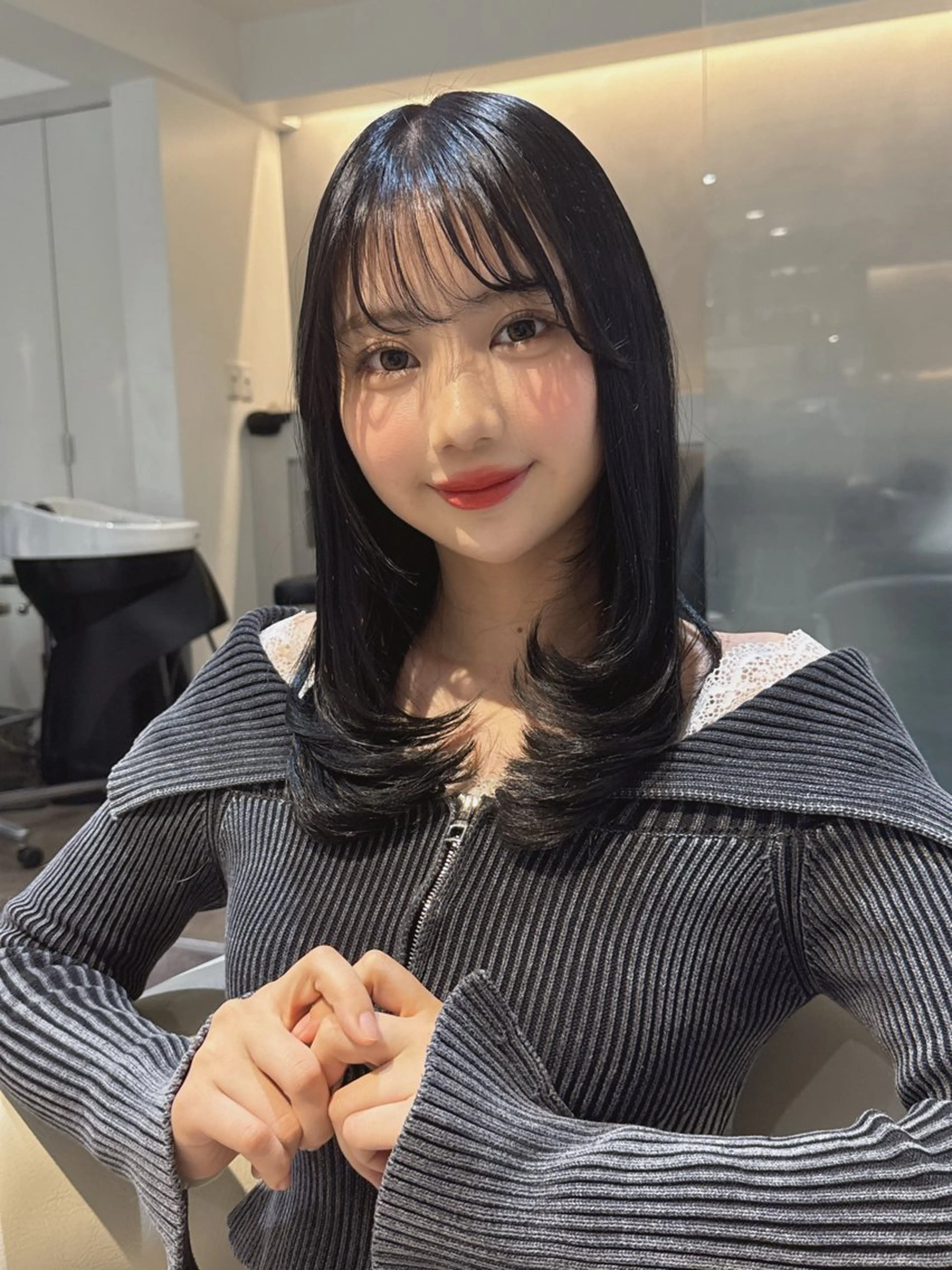 ミディアム カラー カット ヘアカラー トリートメント 💎透明感カラー特化 💎TAISEIのヘアスタイル