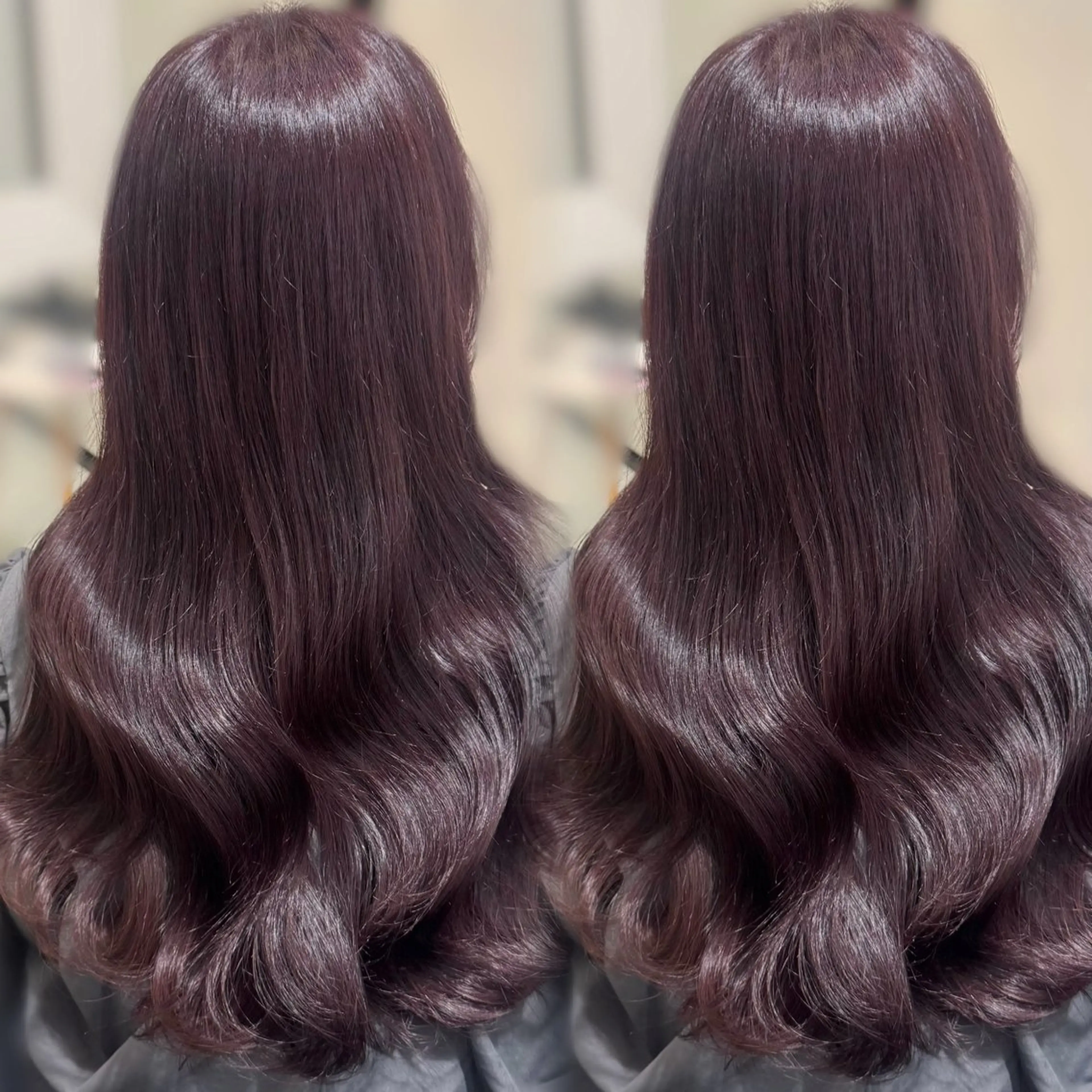ロング カラー カット ヘアカラー トリートメント ブリーチなしカラー kana🐱のヘアスタイル