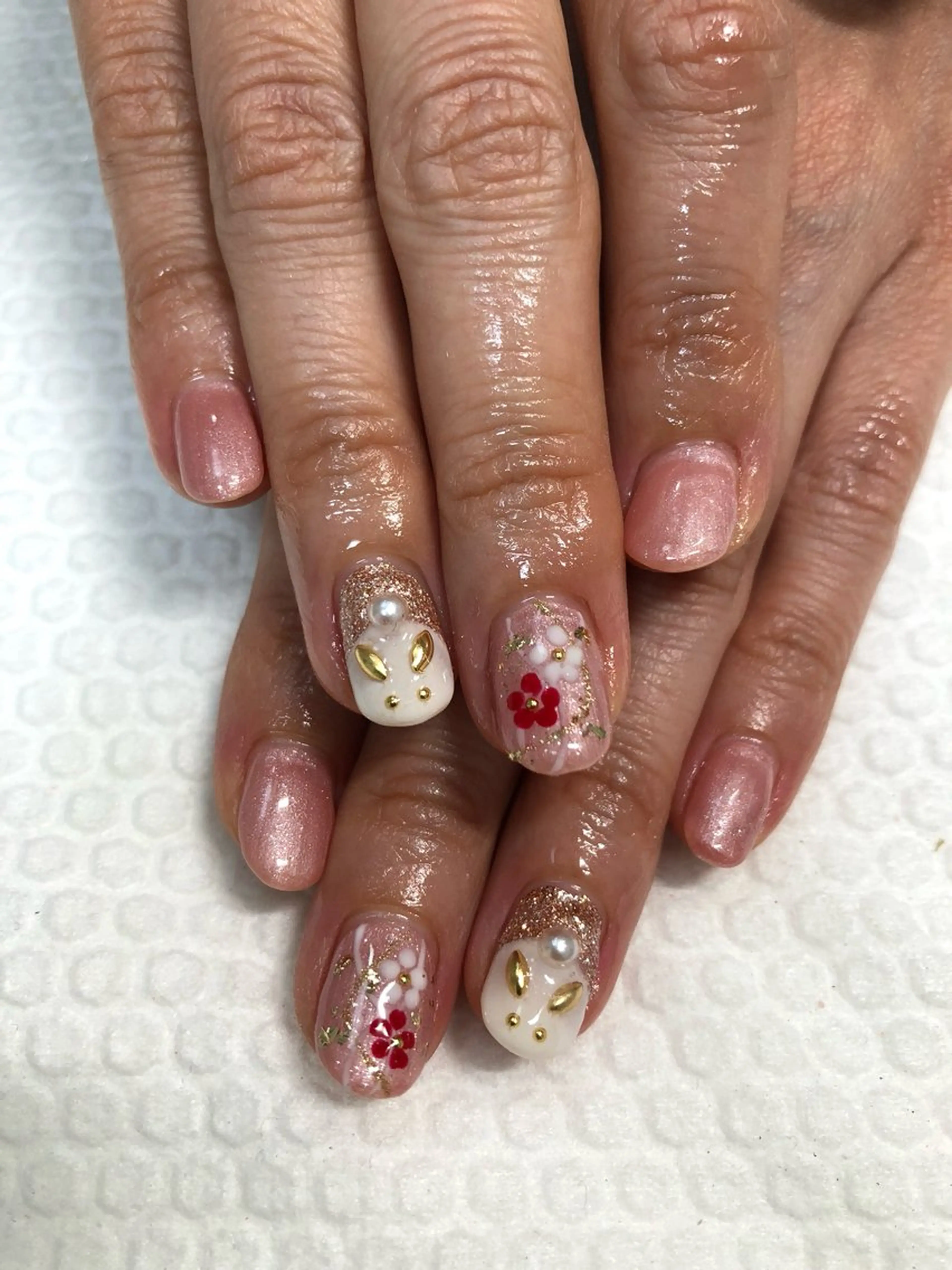 ネイル ハンドネイル Tsujita Yasukoのネイルデザイン