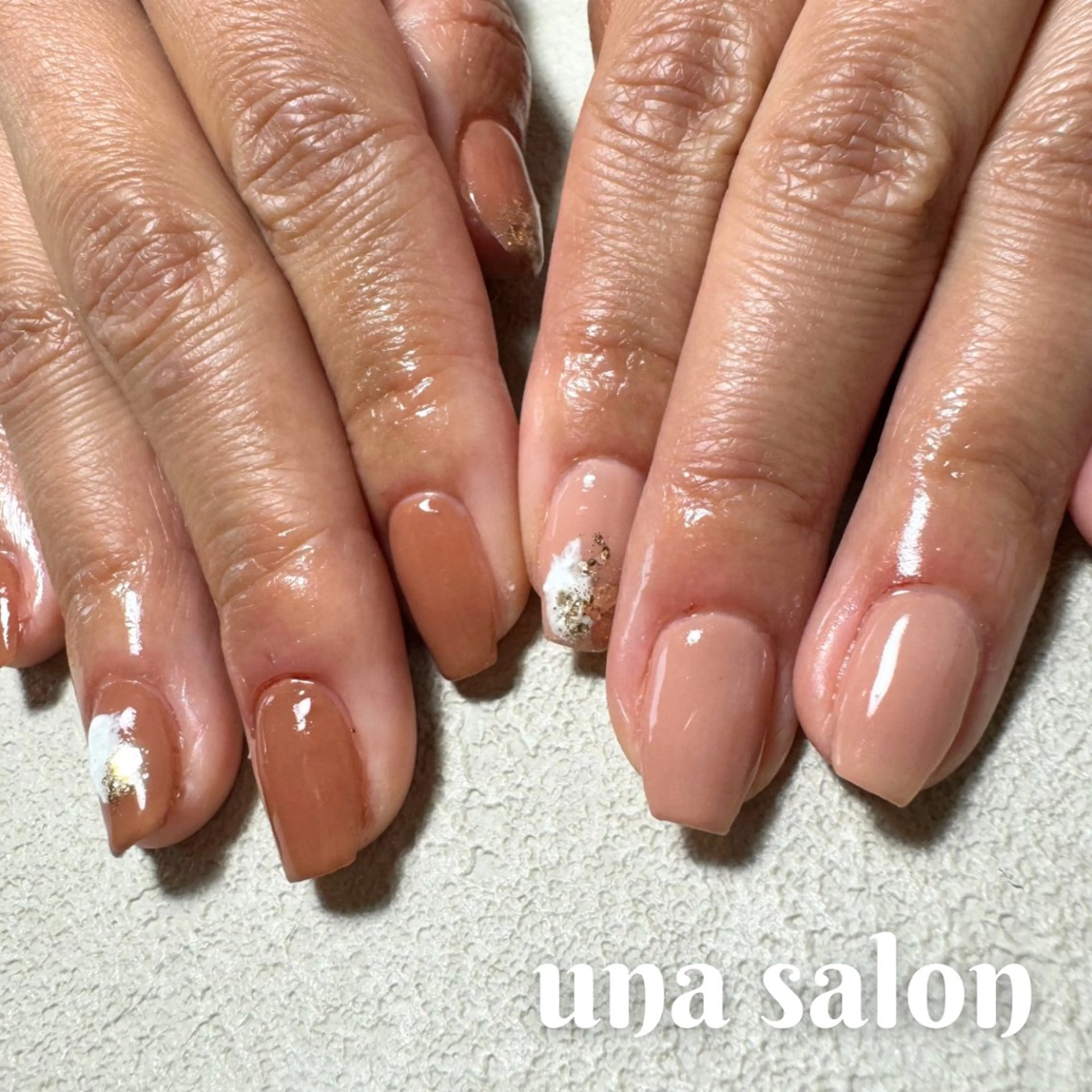 ネイル ニュアンスネイル una salon / ネイル&顔脱毛のネイルデザイン