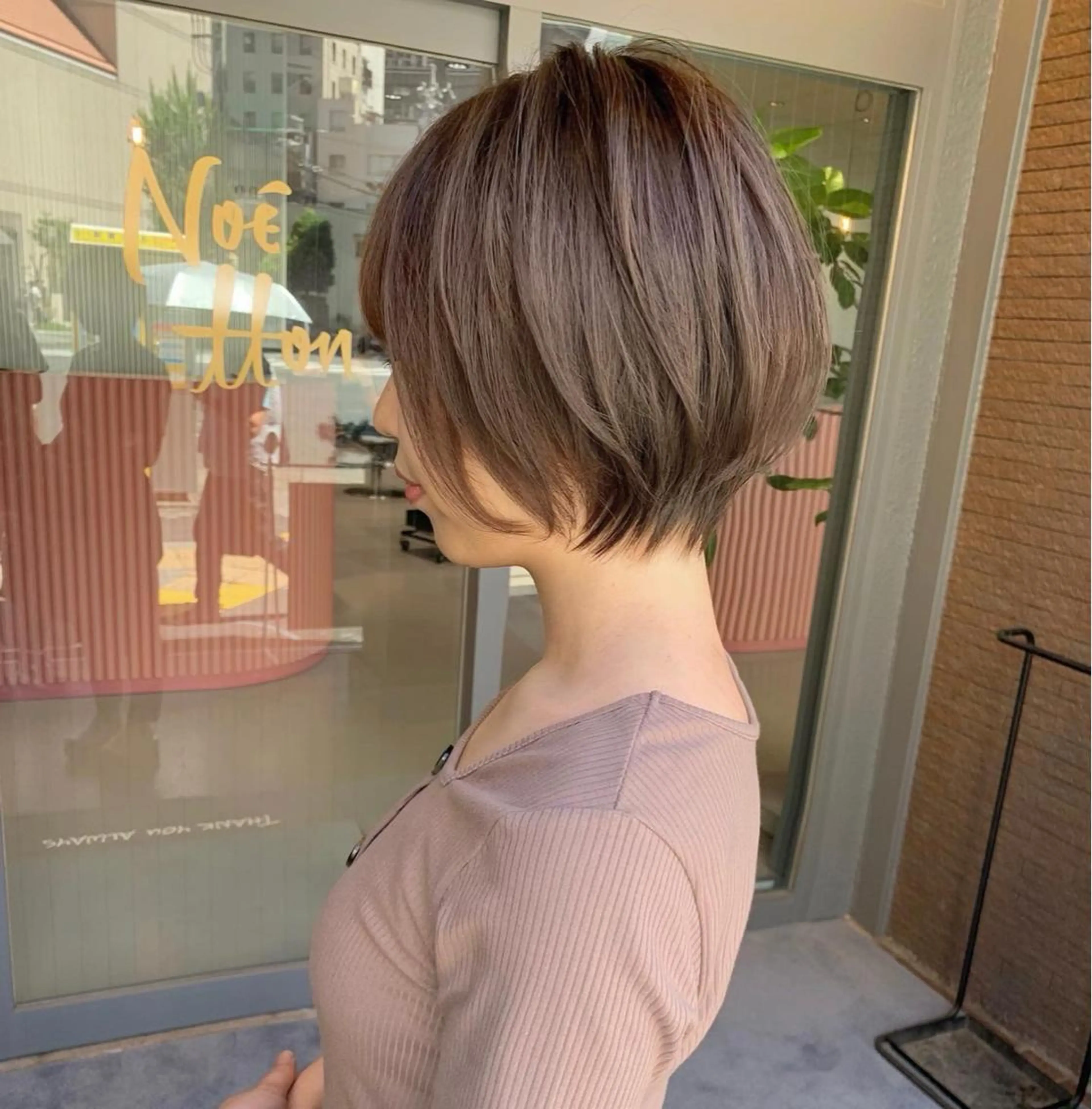 ショート ショートヘア 堀井 菜月のヘアスタイル