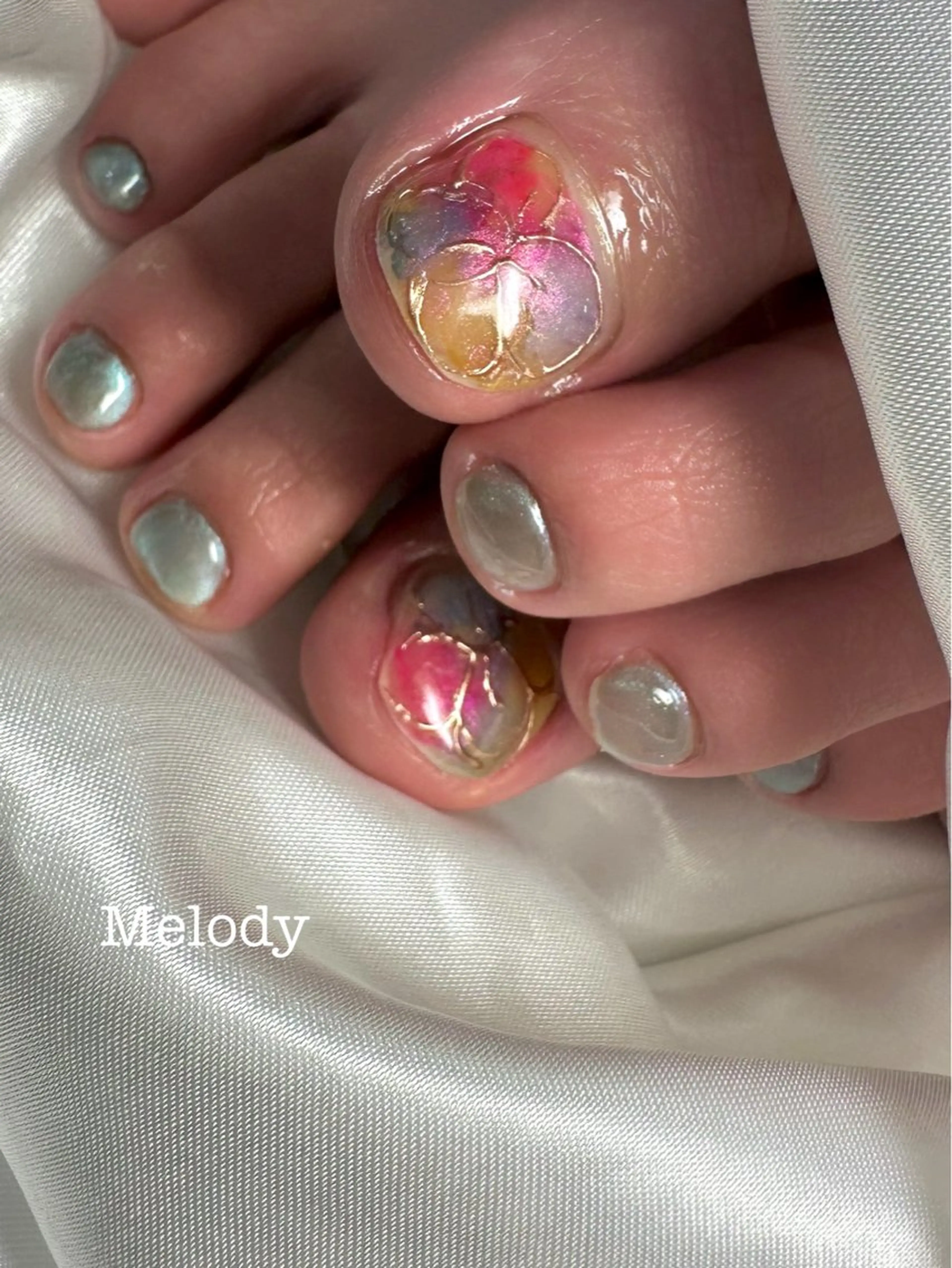 ネイル フットネイル Yuki Takahamaのネイルデザイン