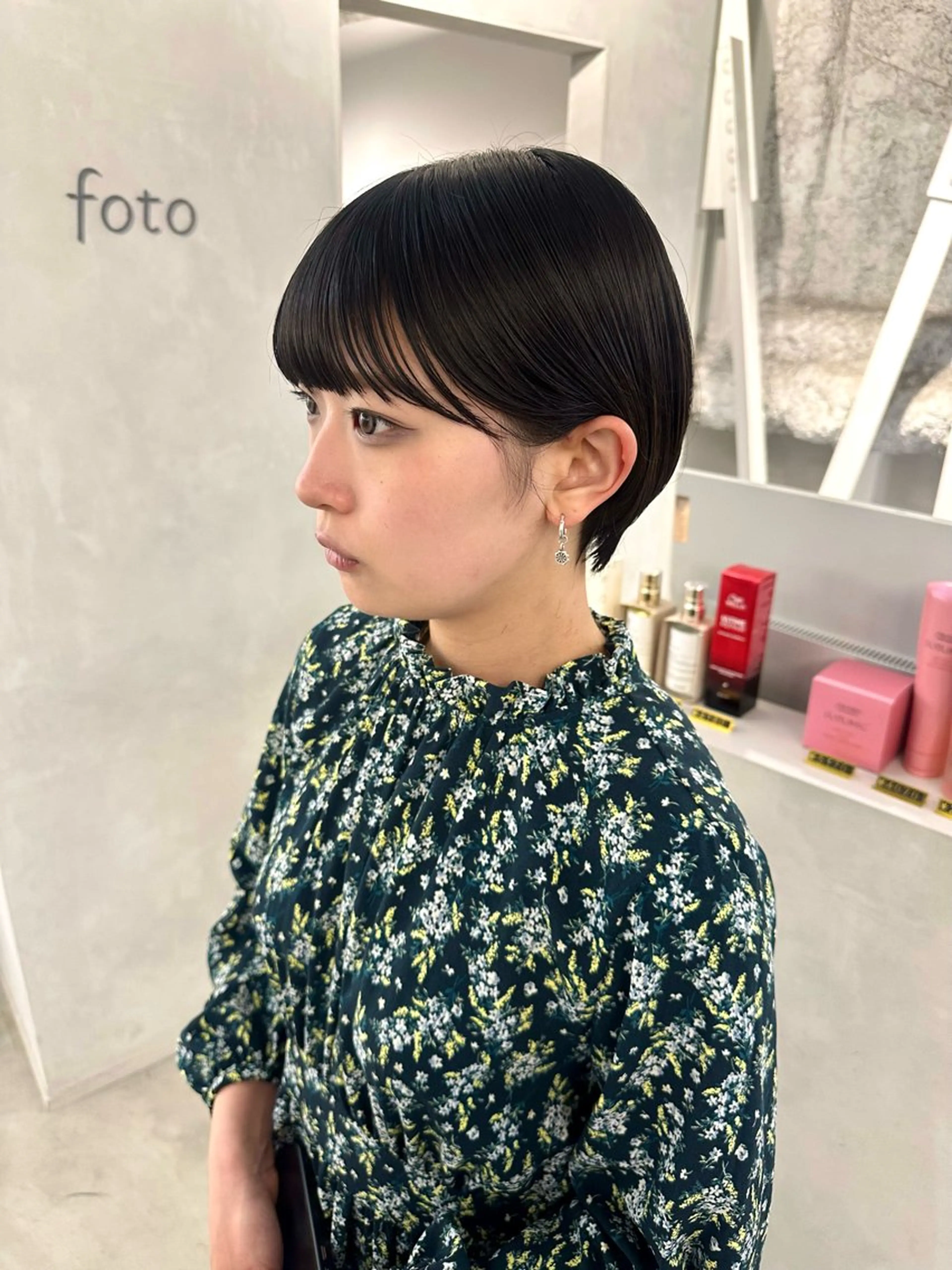 ショート カット ヘアカラー 骨格診断で絶対可愛い ✨丸みショート✨凌弥のヘアスタイル