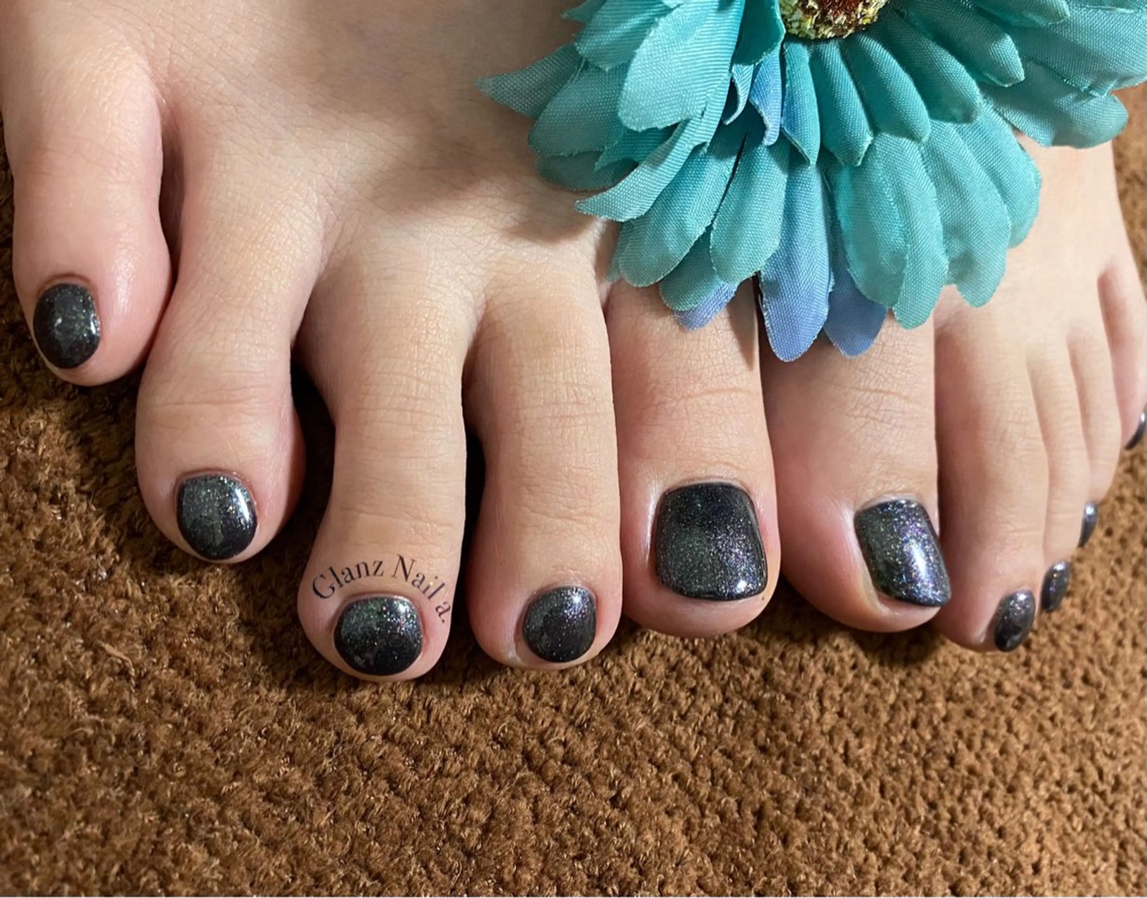 ネイル オーロラネイル Glanz  Nail aのネイルデザイン
