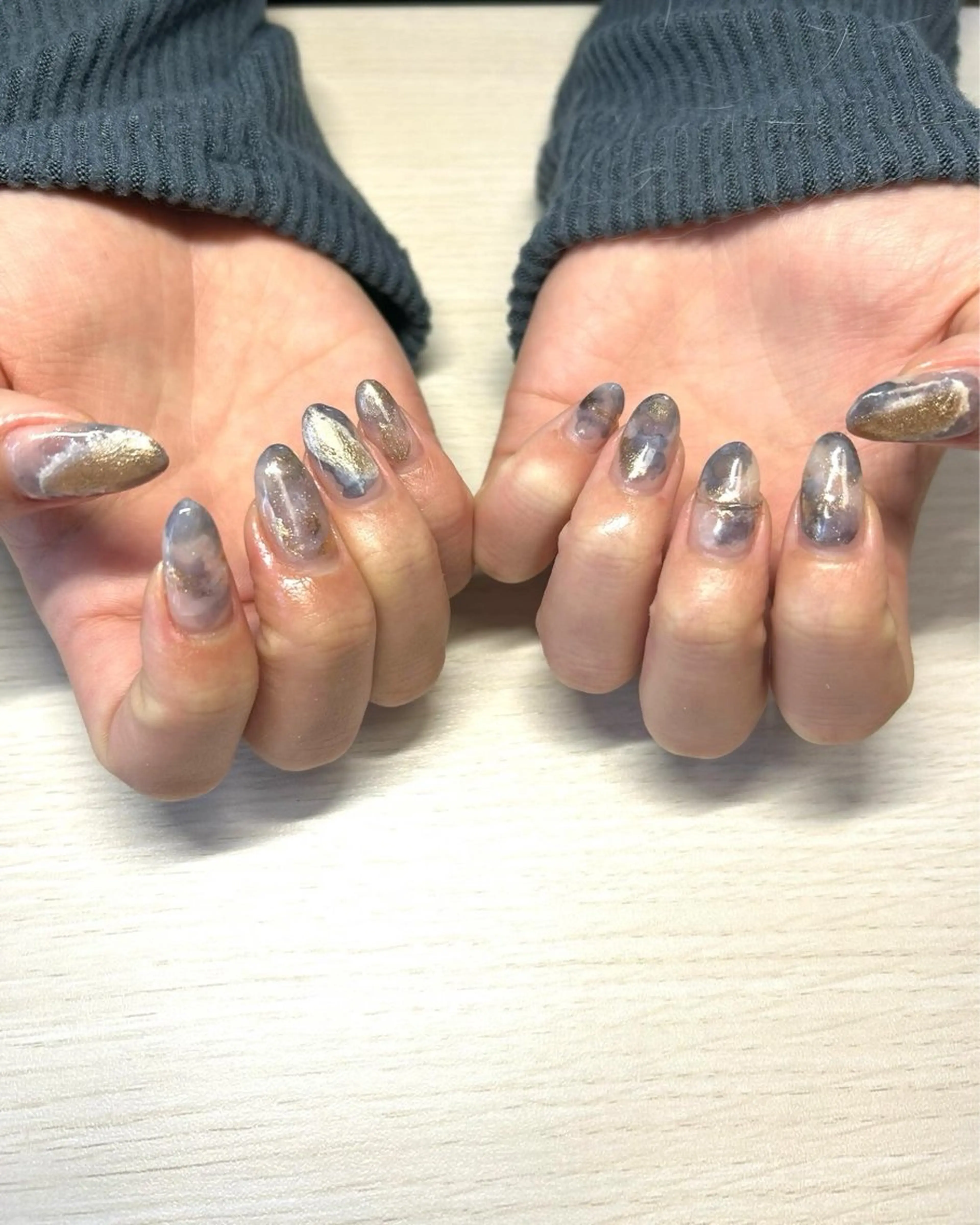 ネイル ニュアンスネイル Sasaki Chiyokoのネイルデザイン
