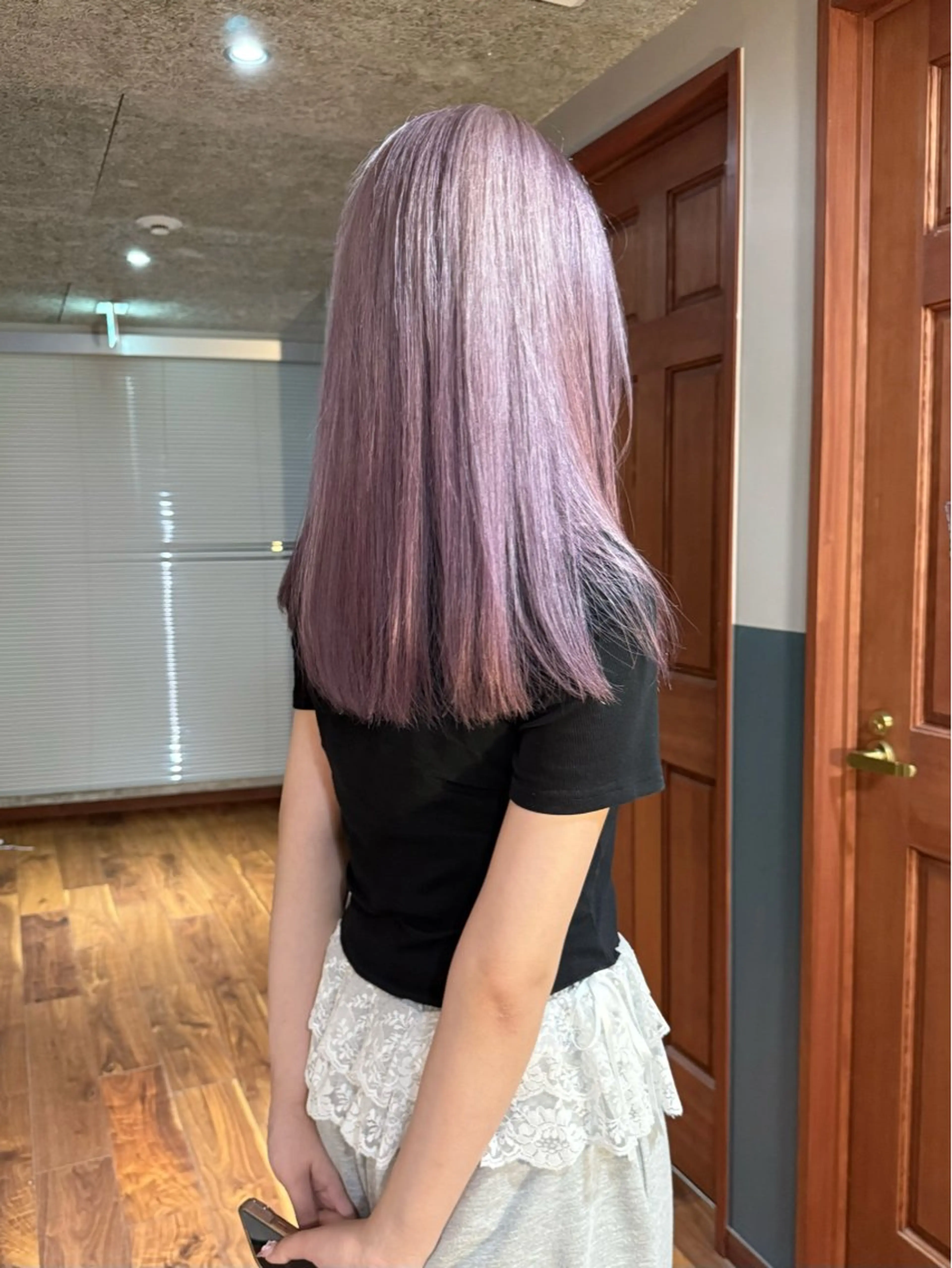 ミディアム カラー カット ヘアカラー トリートメント mai / linoah˚✧のヘアスタイル