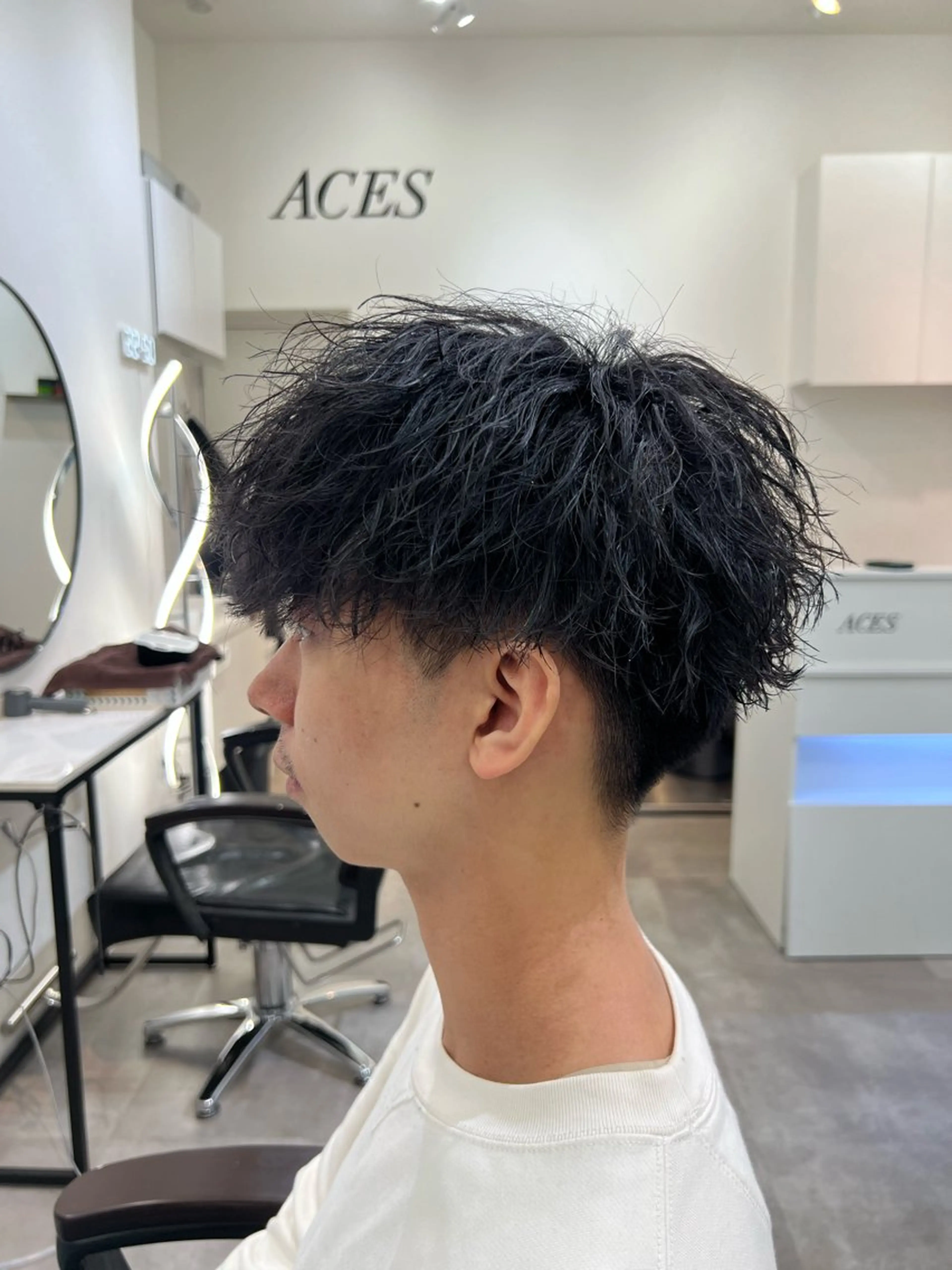 ショート パーマ メンズ メンズ/渋谷/パーマ /りおんのヘアスタイル