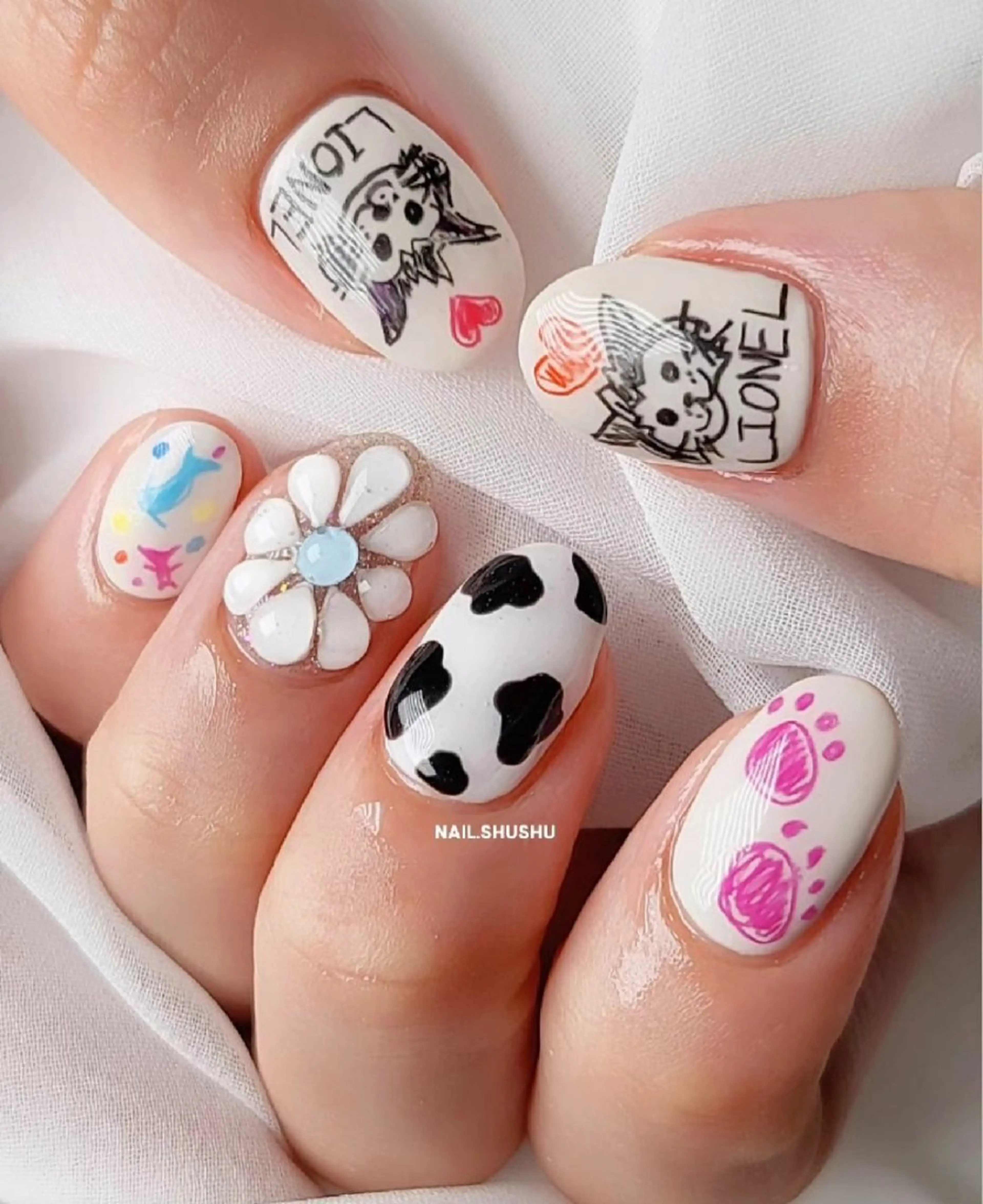 ネイル 持ち込み ニュアンスネイル ワンカラーネイル シンプルネイル 夏ネイル 3dパーツ/流行り 👧shushu❤️のネイルデザイン