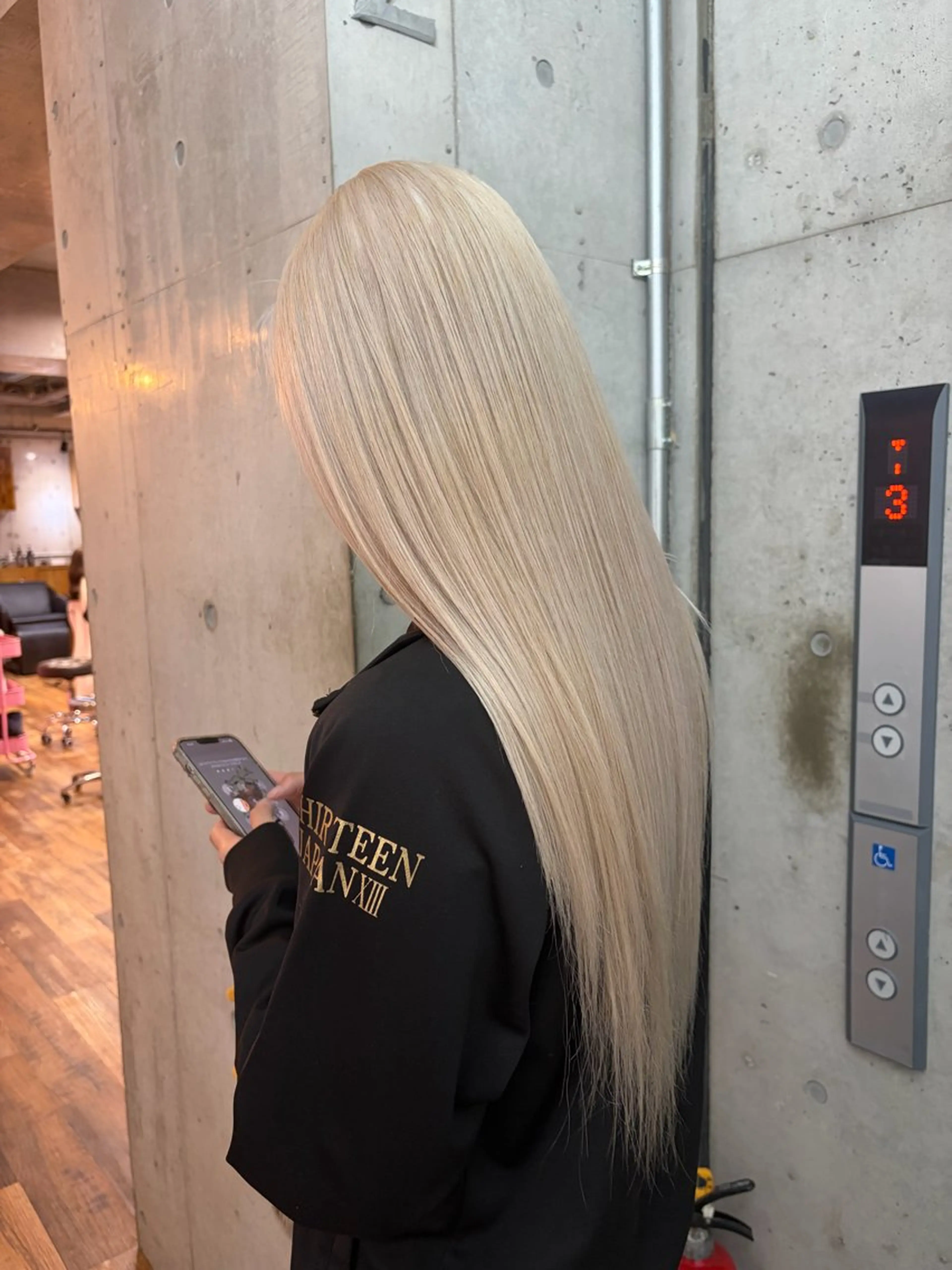 ロング カラー ヘアカラー 透明感/ブリーチ/ 髪質改善💛miuのヘアスタイル