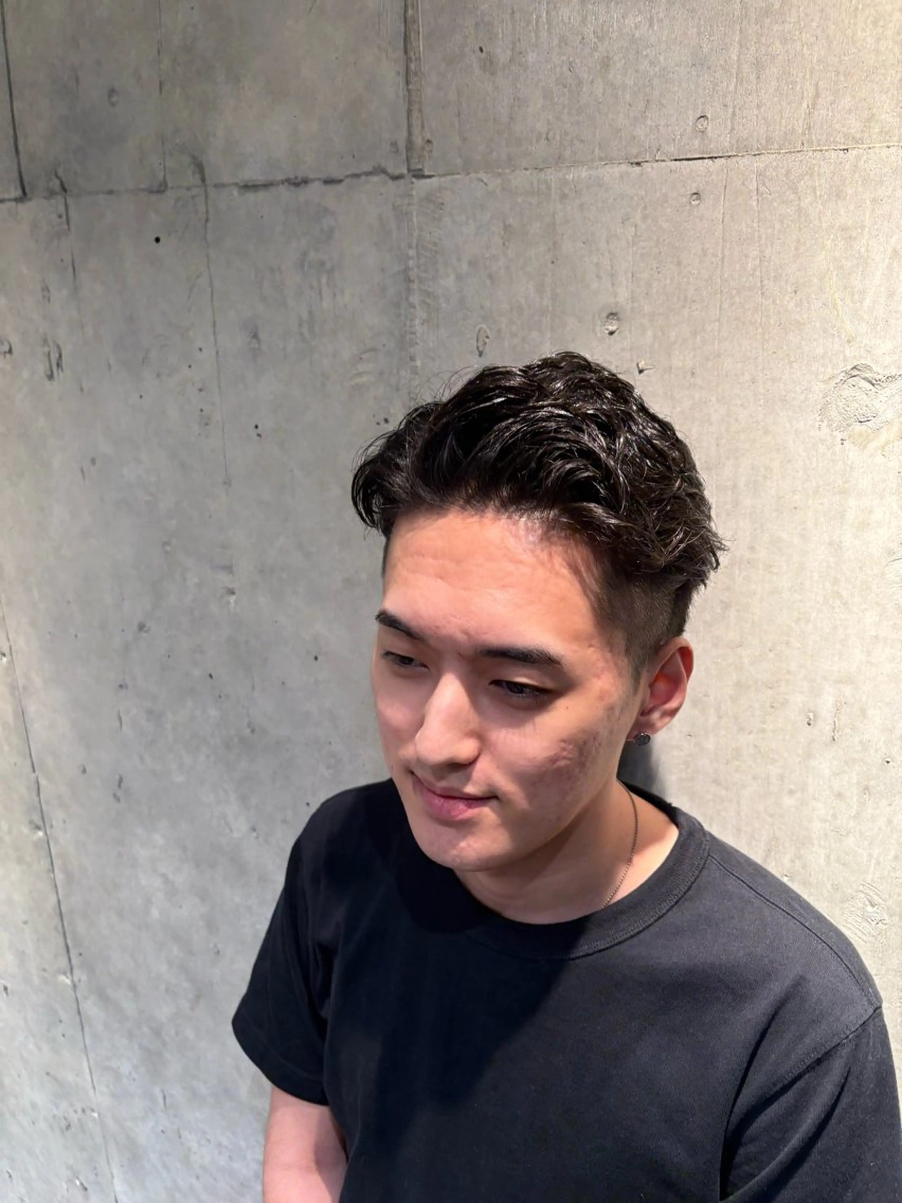 メンズ ［縮毛矯正／レディ ースカット］はるのりのヘアスタイル