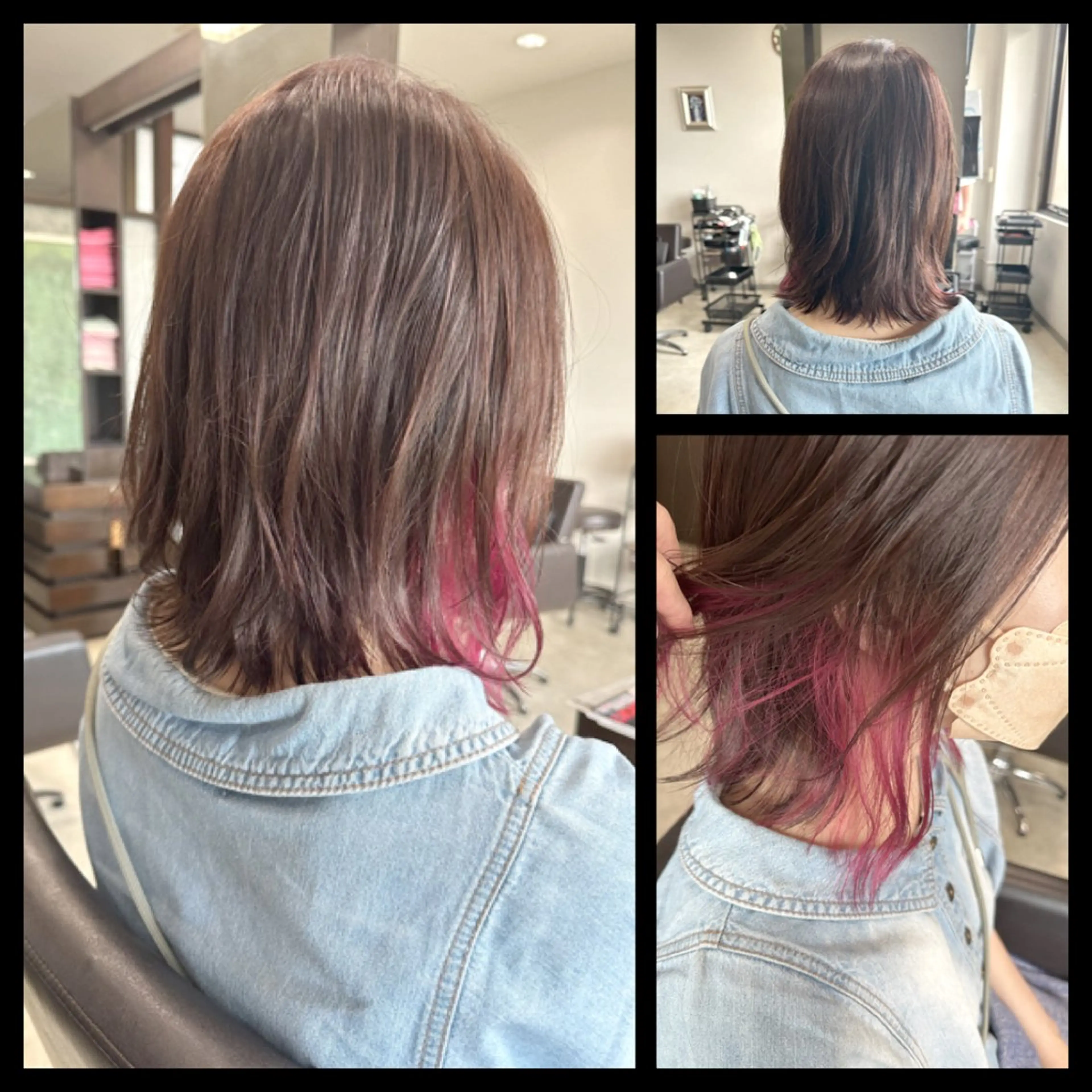 ミディアム 中島 剛のヘアスタイル