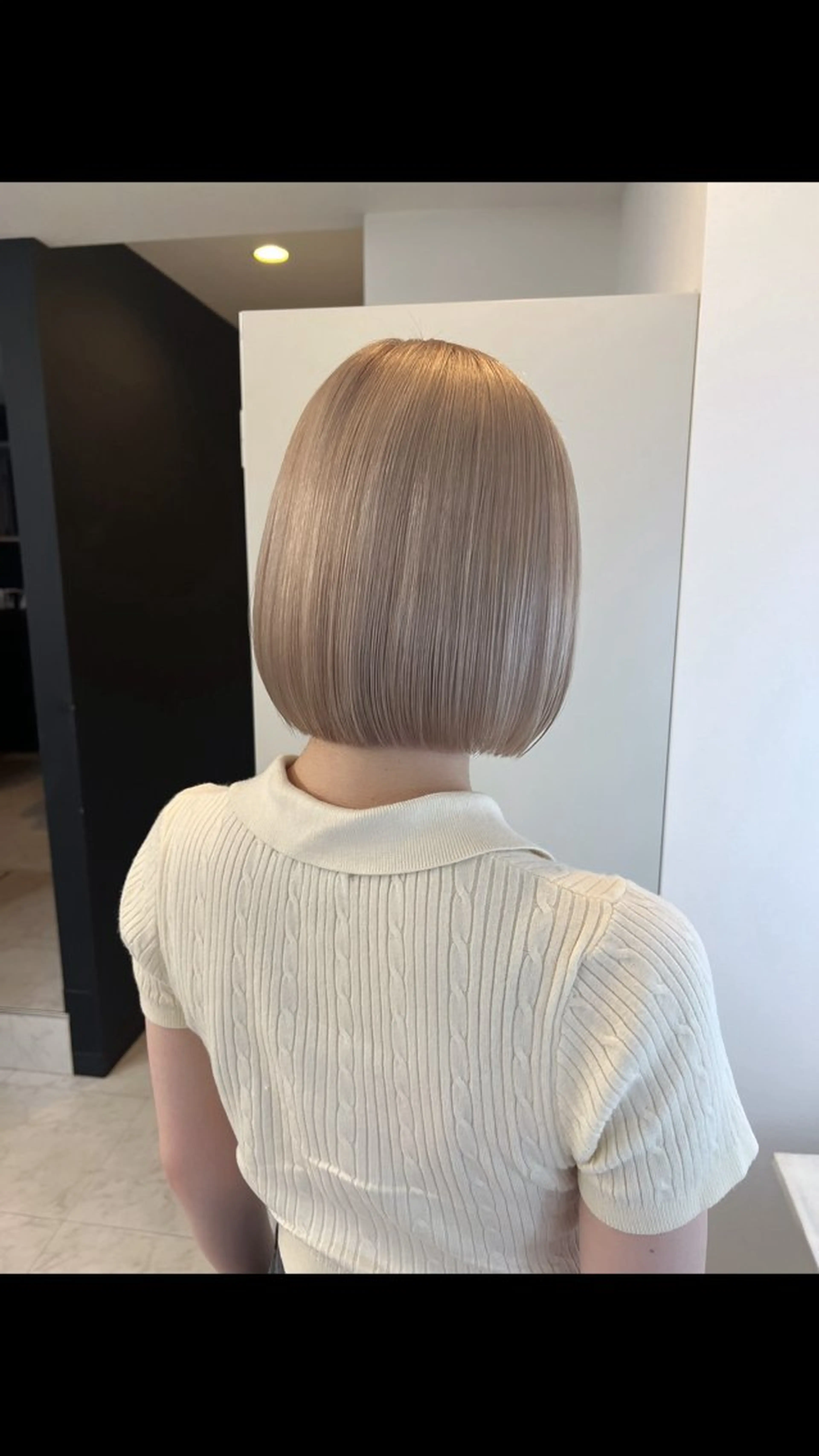ショート カラー カット ヘアカラー トリートメント ✨髪質改善✖︎顔周り レイヤー✨ナカムラのヘアスタイル