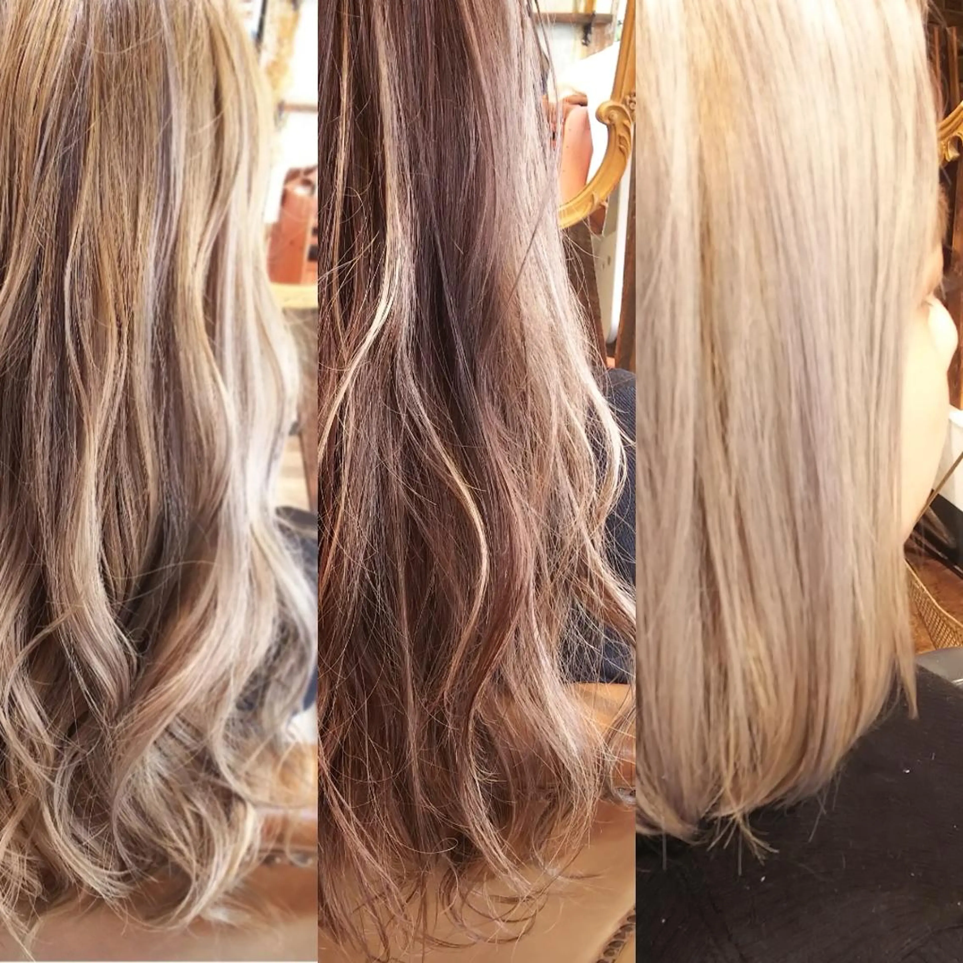 ロング カラー ハイトーンカラー デザインカラー /aiのヘアスタイル