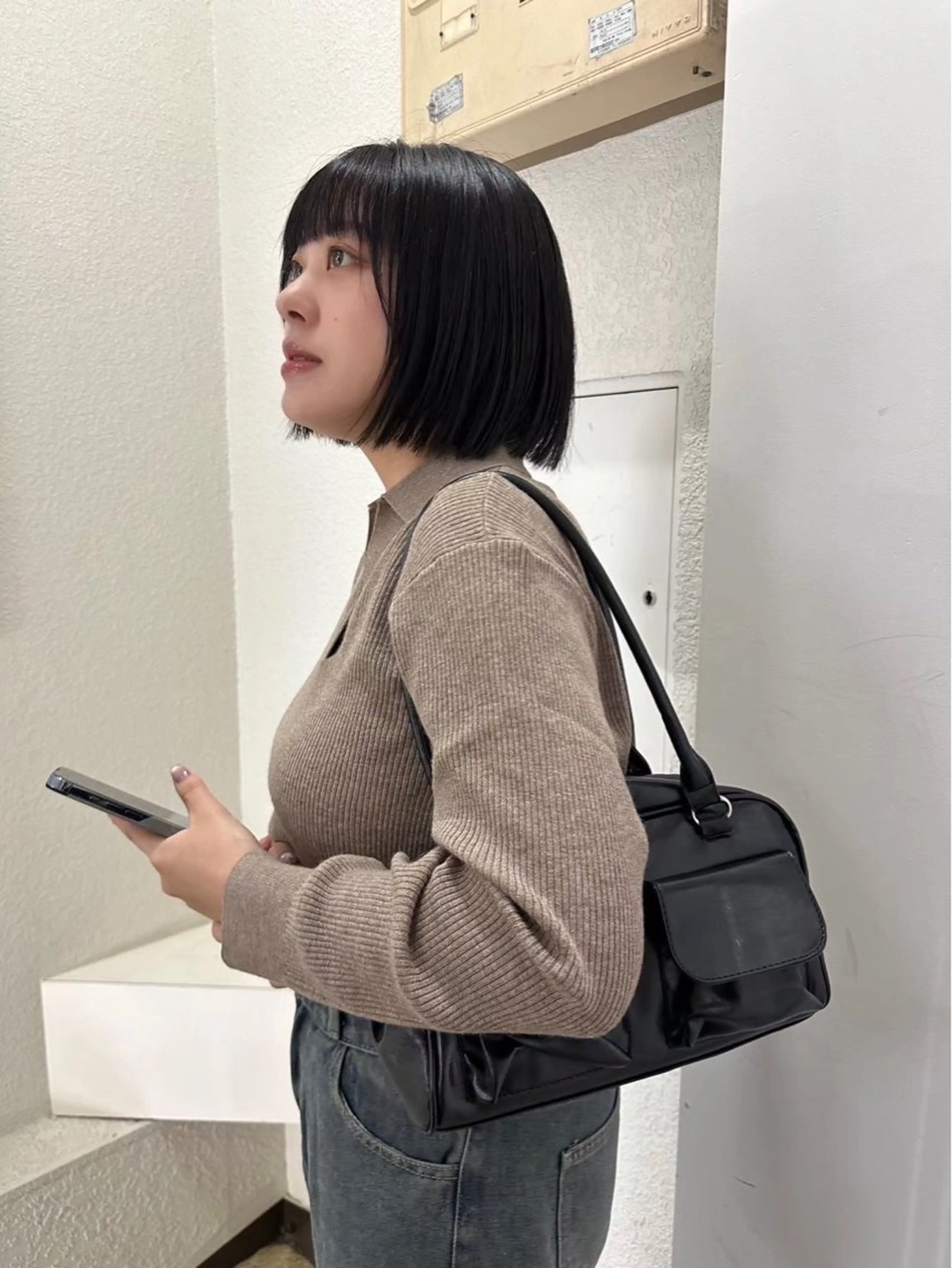 ショート ボブ ボブ/レイヤー /河内温太のヘアスタイル