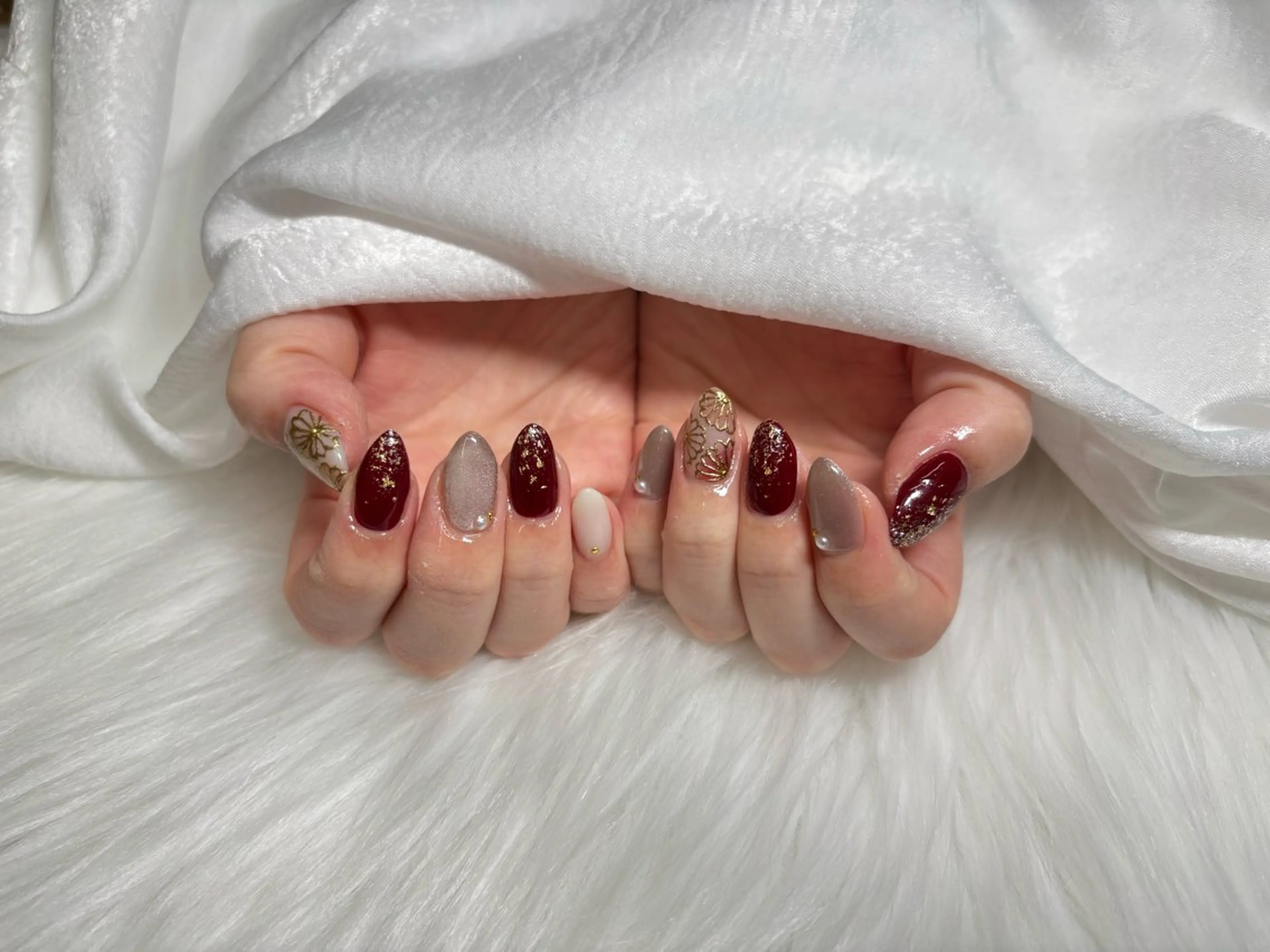 ネイル ハンドネイル E大和八木 miyuのネイルデザイン