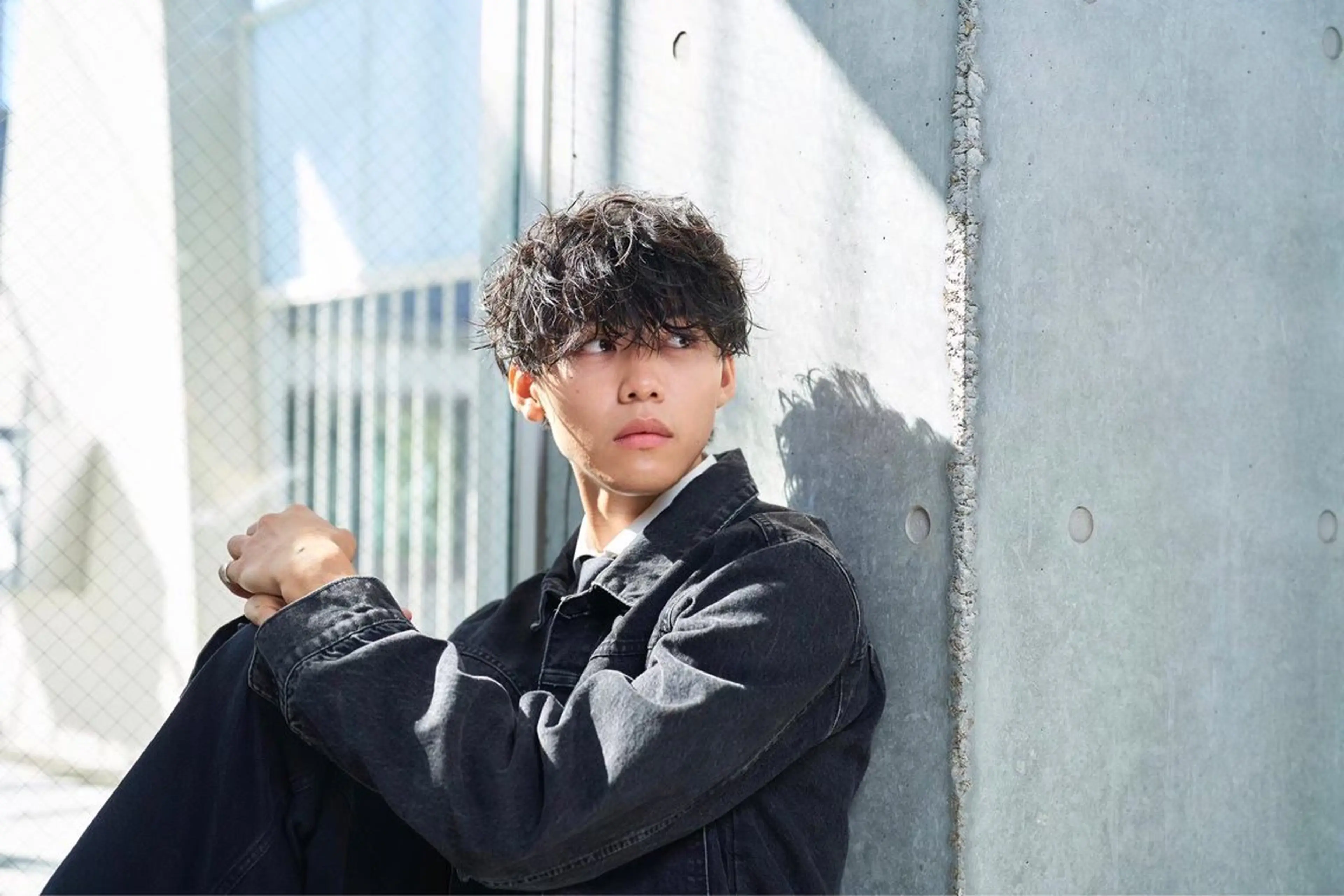 メンズ カズキ🌼曲がる 縮毛矯正のヘアスタイル