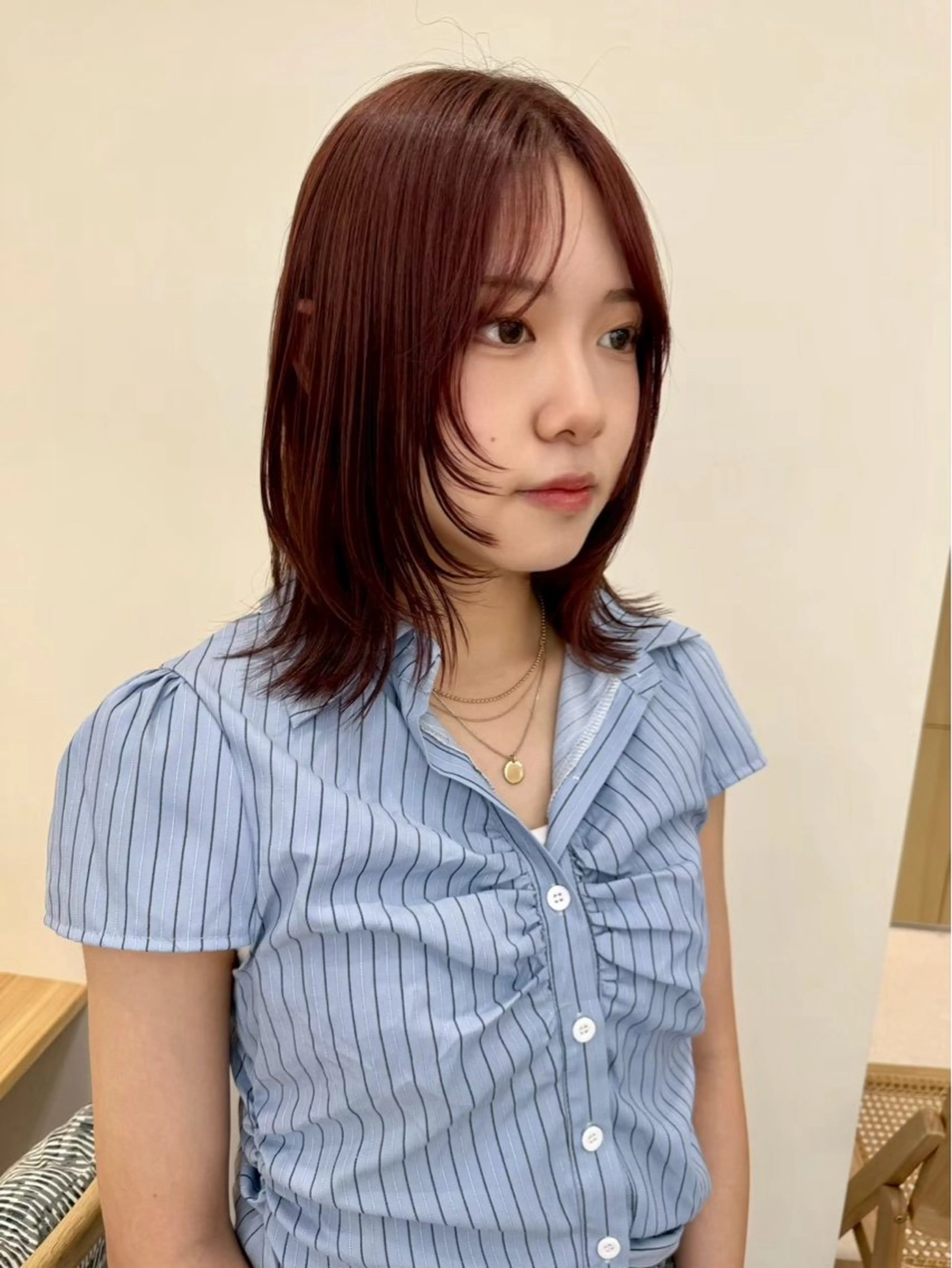 ミディアム Fumina 🤍のヘアスタイル