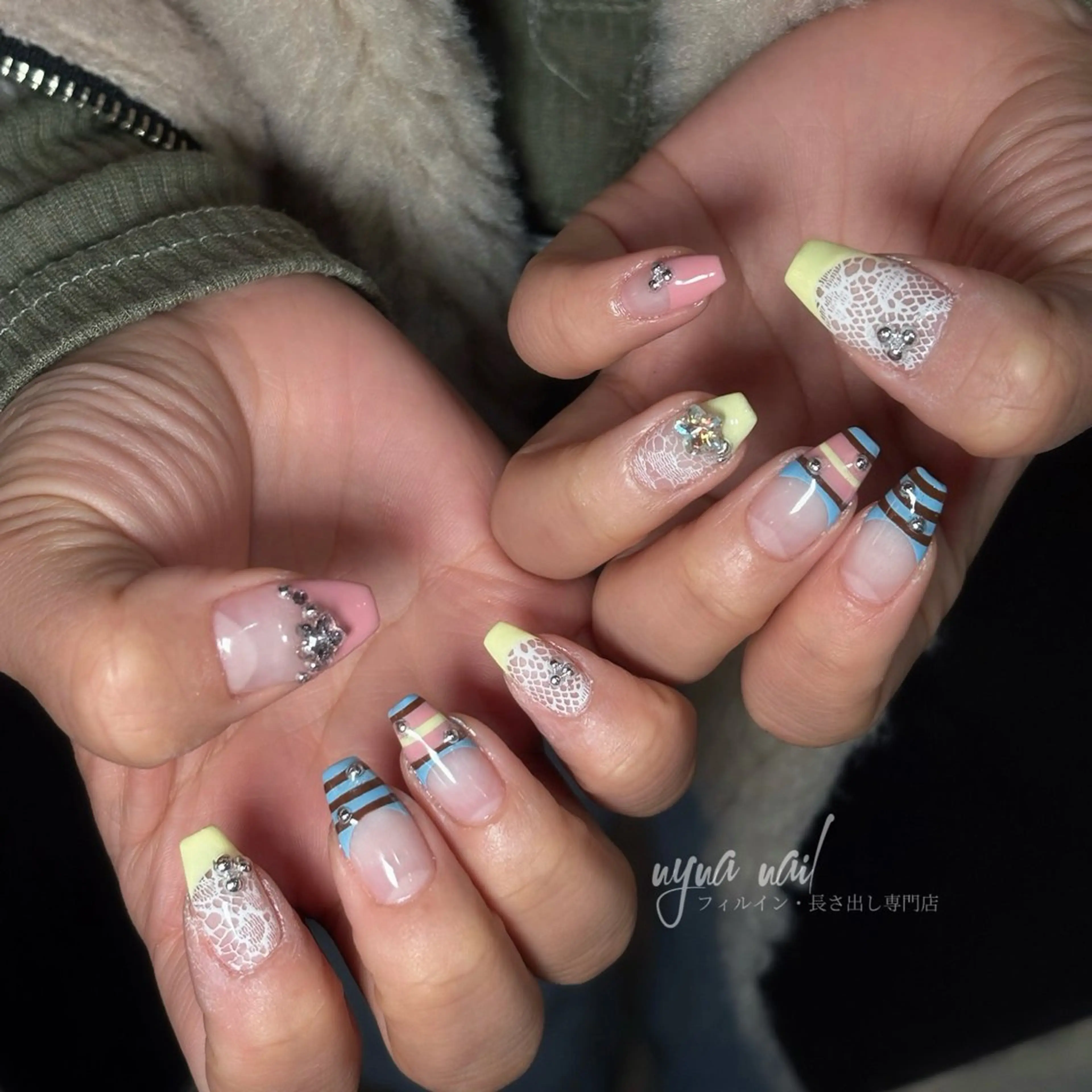 ネイル ハンドネイル Y U K Iのネイルデザイン