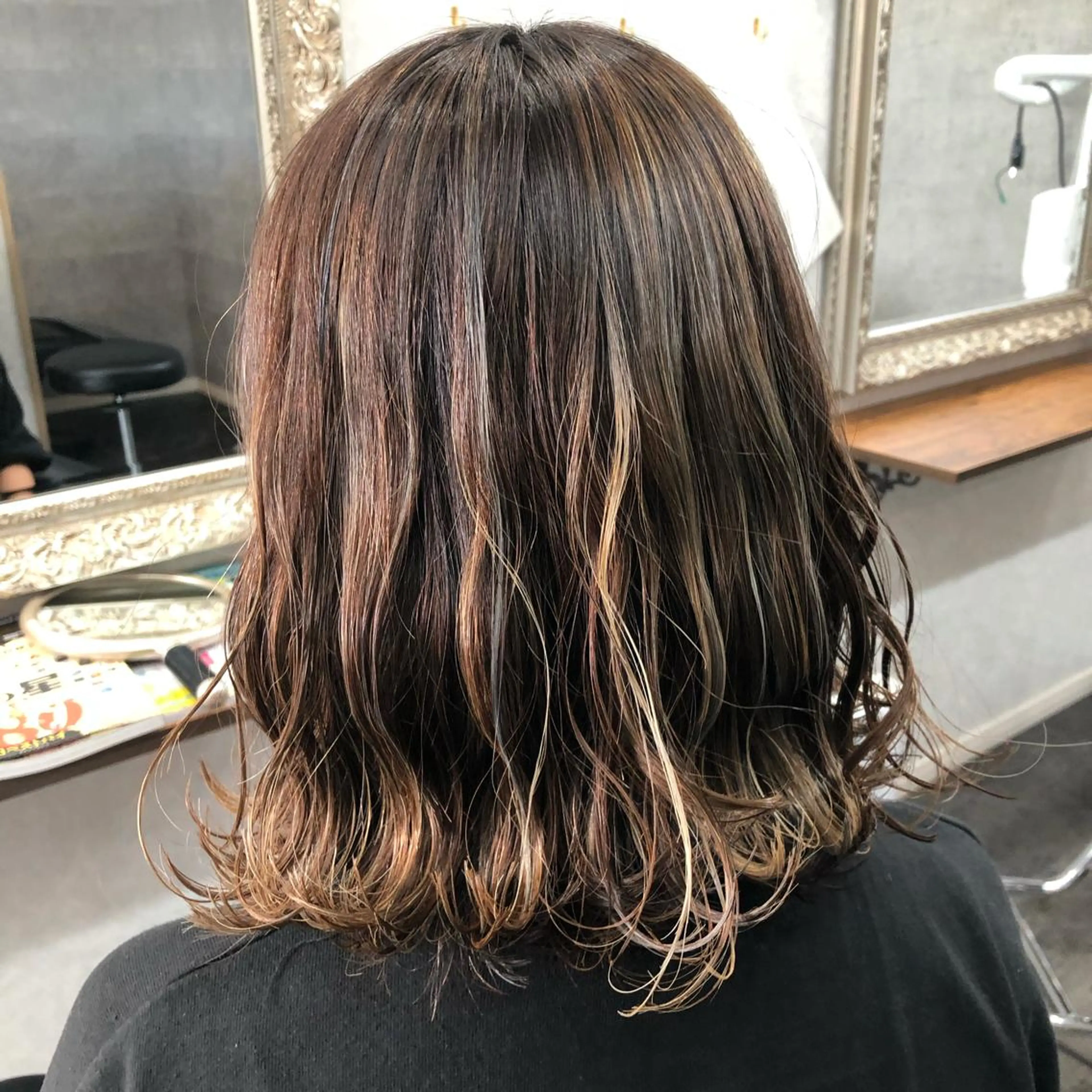 ミディアム カラー Glad   中嶋 政文のヘアスタイル