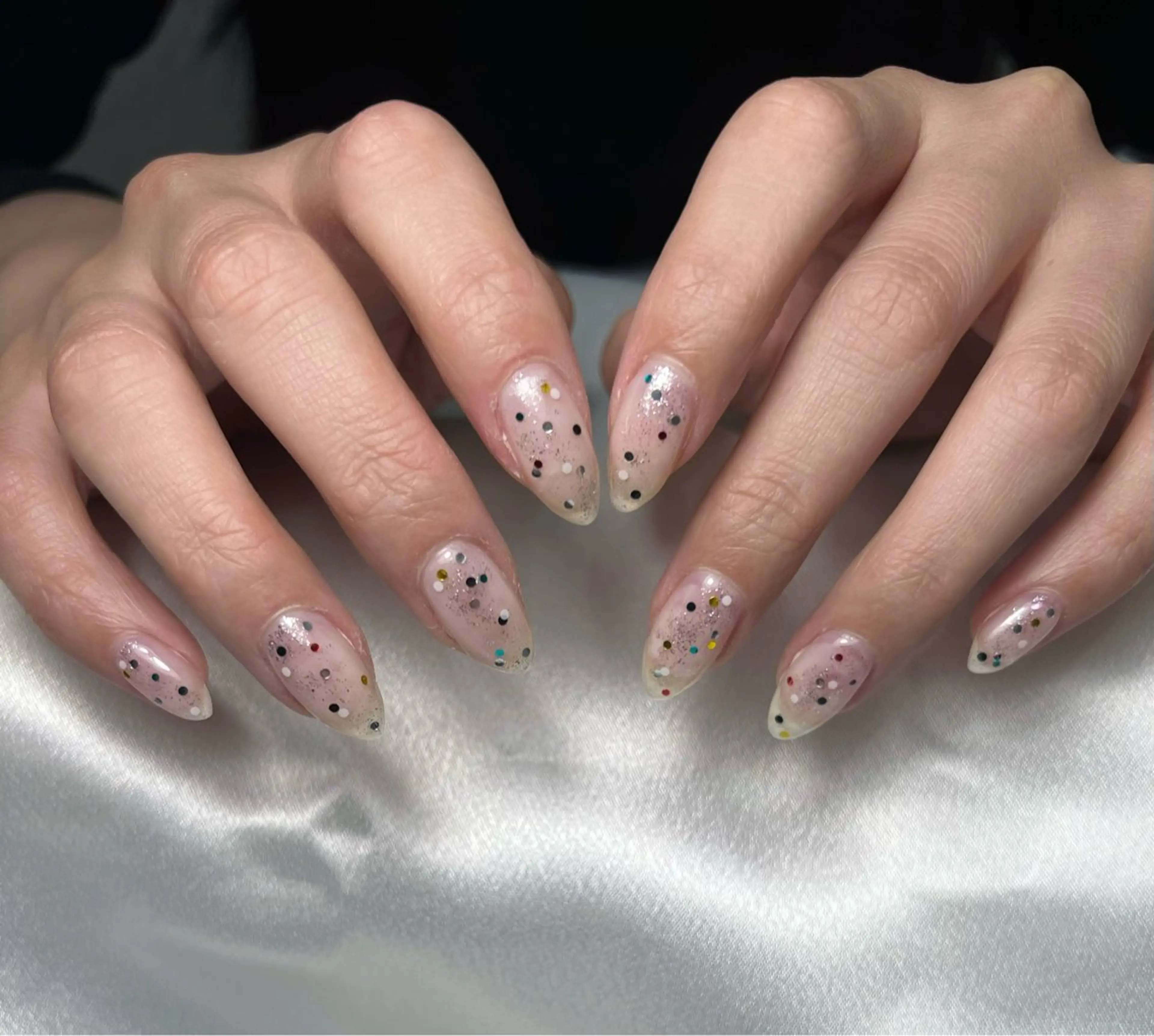 ネイル アートネイル 持ち込み ハンドネイル アトリエハーロウ sakuraのネイルデザイン