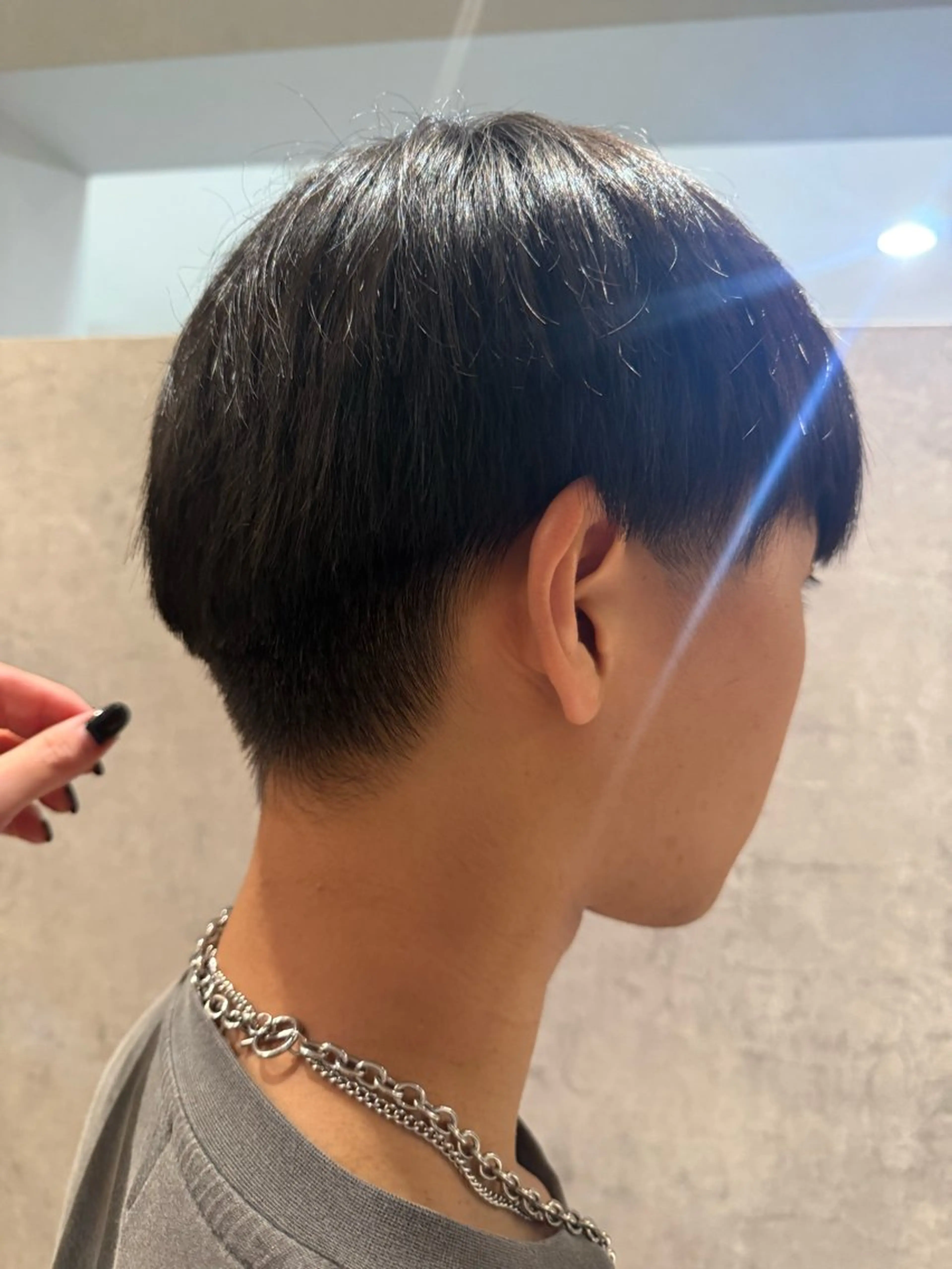 【minimo限定💙】雰囲気UP ナチュラルマッシュカット👦🏻_Men’s Cutの写真