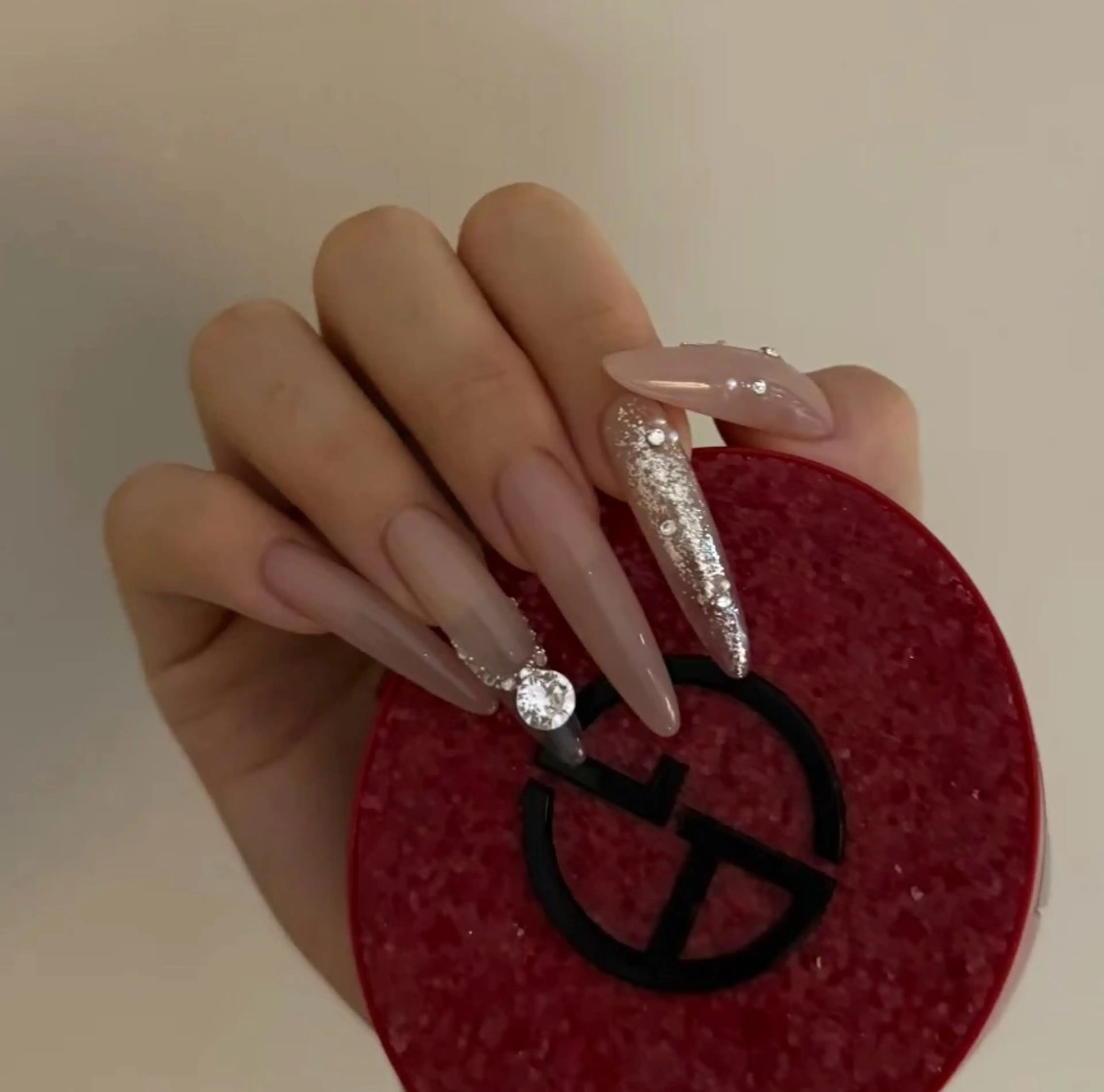 ネイル オーロラネイル フラワーネイル フットネイル フレンチネイル ジェルネイル ハンドネイル BabyYouMi nailのネイルデザイン