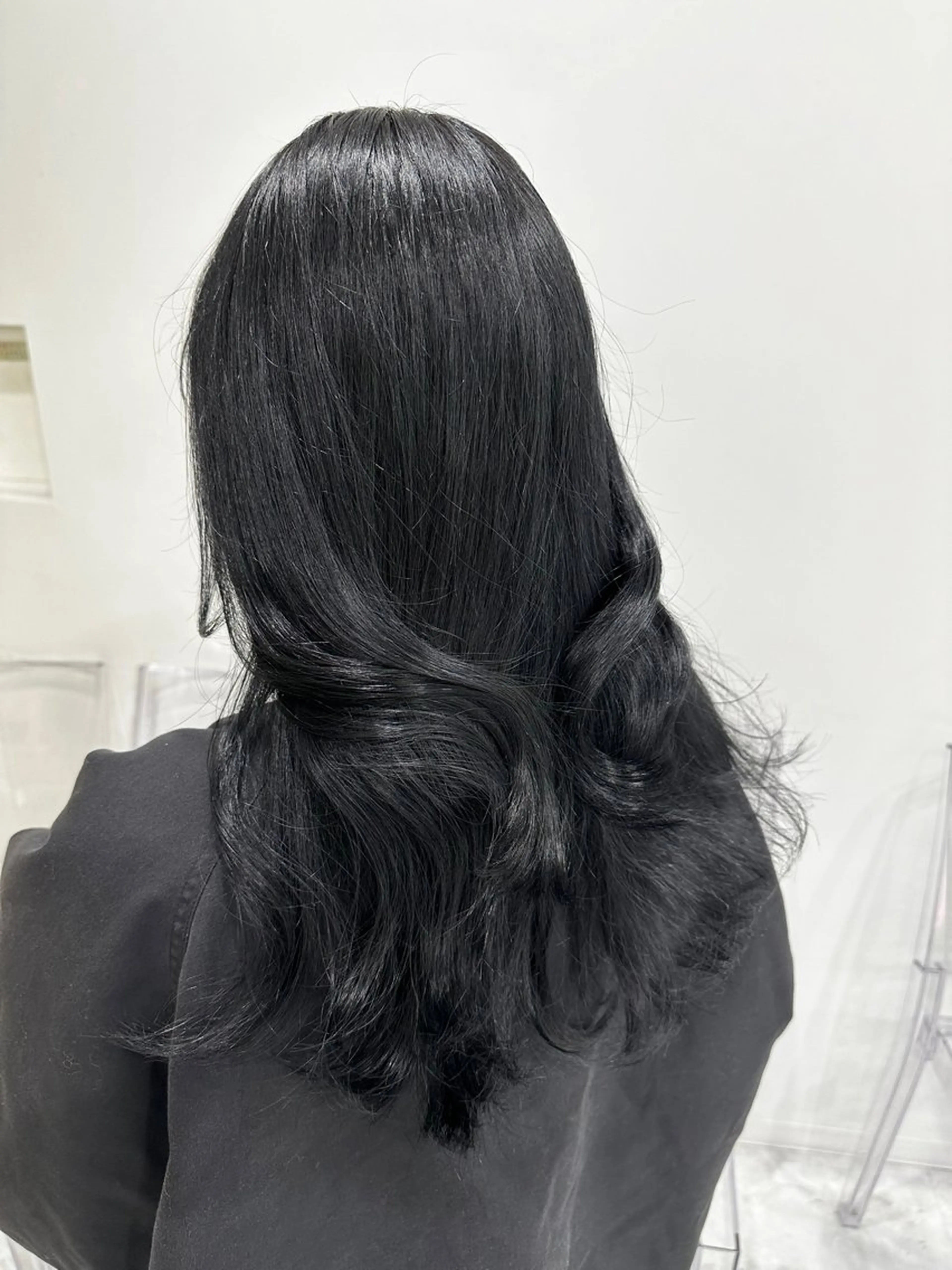 ロング カラー 中韓レイヤー/ ブラウン🤎はやとのヘアスタイル