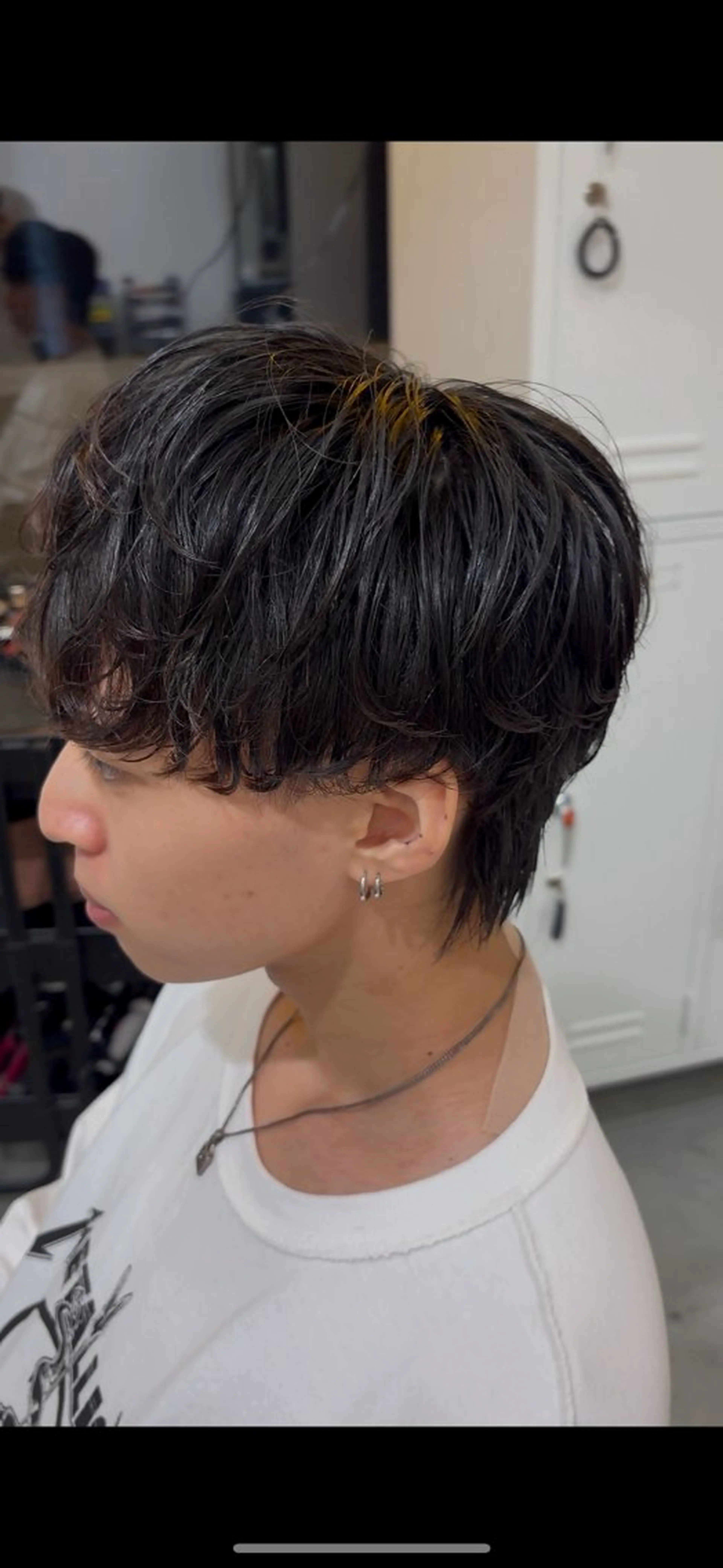 パーマ メンズ カット パーマ fifth 清水睦月のヘアスタイル