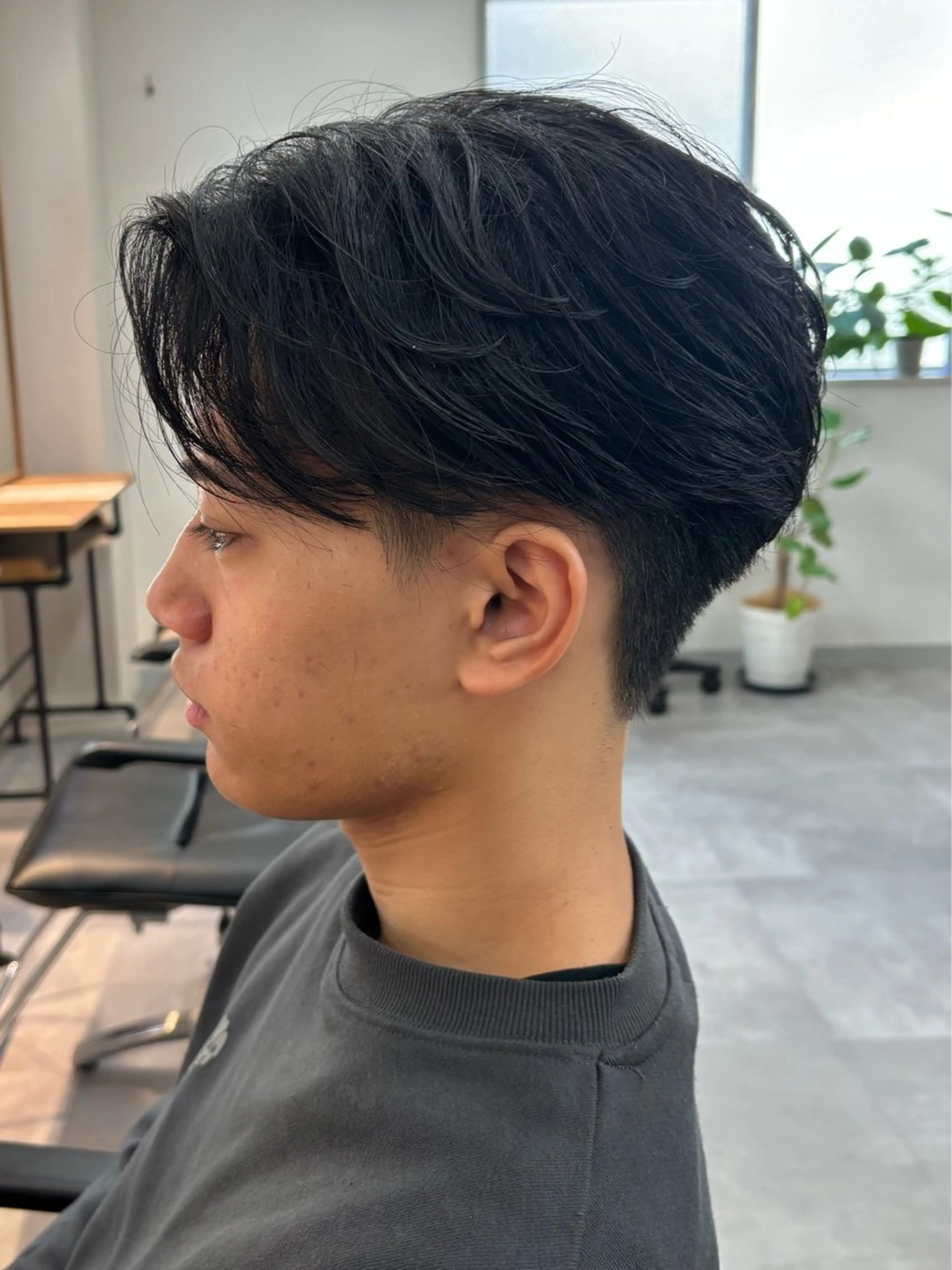 パーマ メンズ メンズパーマ ニュアンスパーマ カット パーマ 保立/フェザーパーマ /メンズカット千葉のヘアスタイル