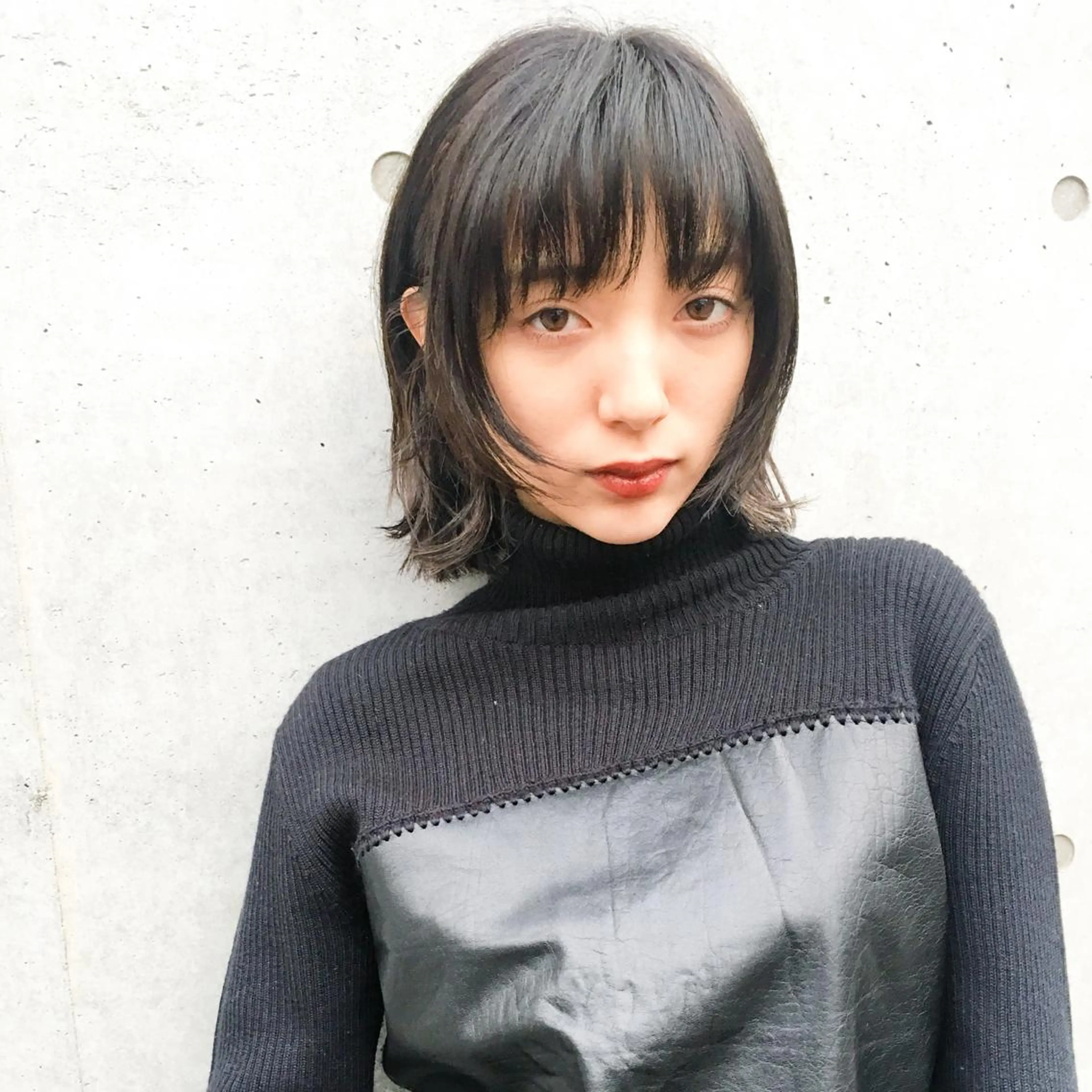 ショート カラー ボブ ウルフカット 美髪/デザイン /　湯本　哲也のヘアスタイル