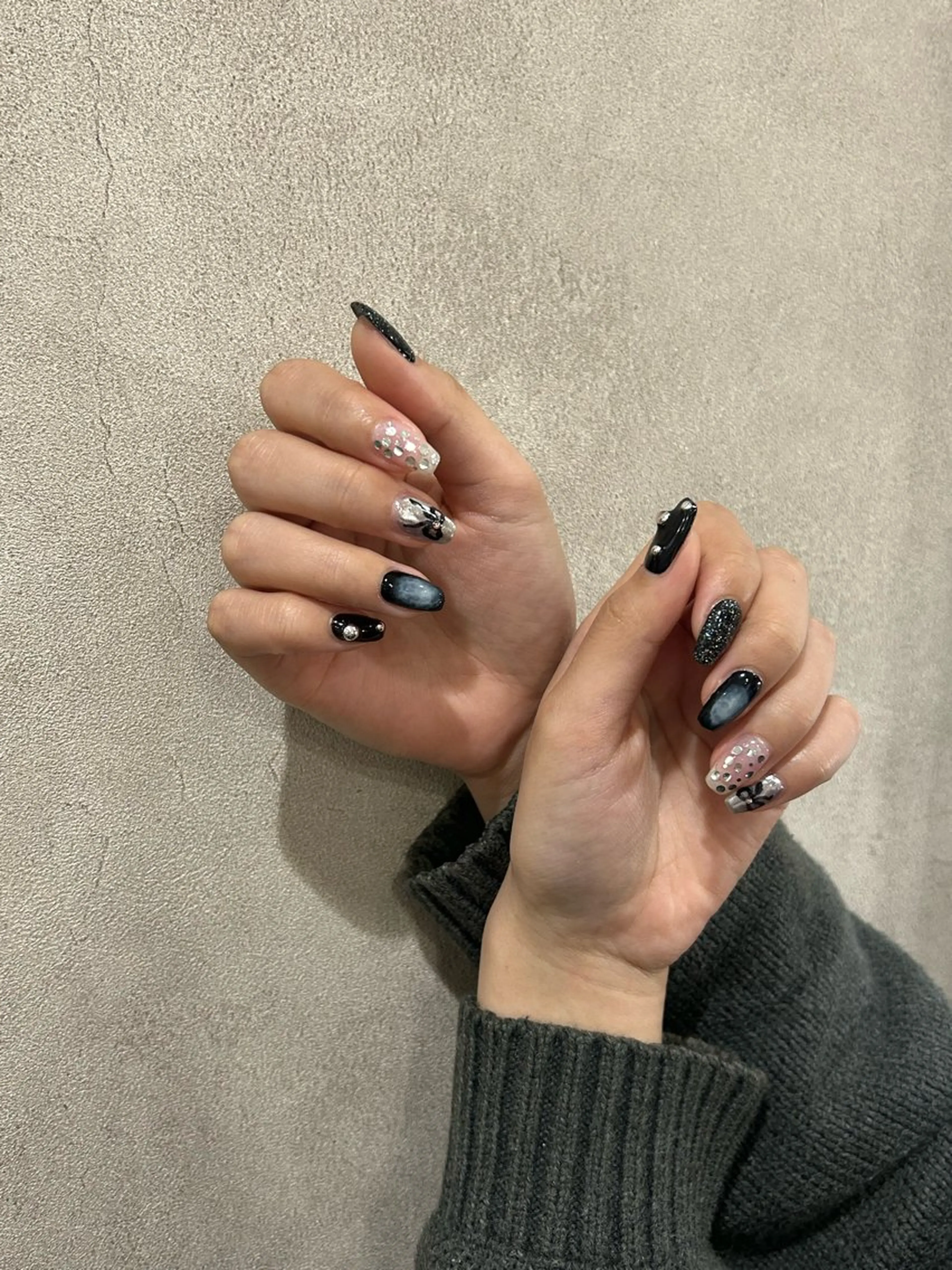 ネイル 持ち込み ハンドネイル MONICA_ HANEのネイルデザイン