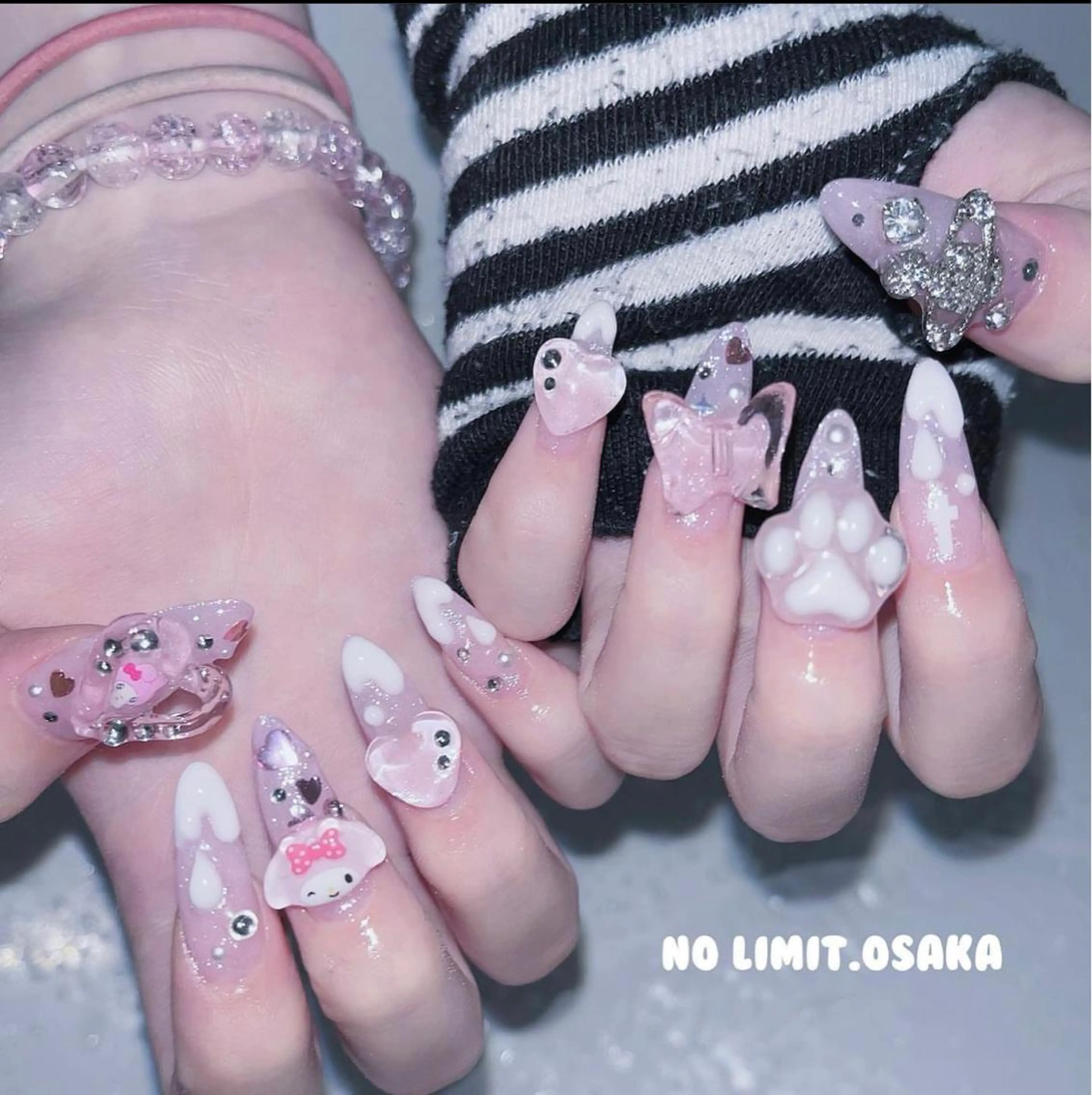 ネイル NOLIMIT Jr Nailistのネイルデザイン